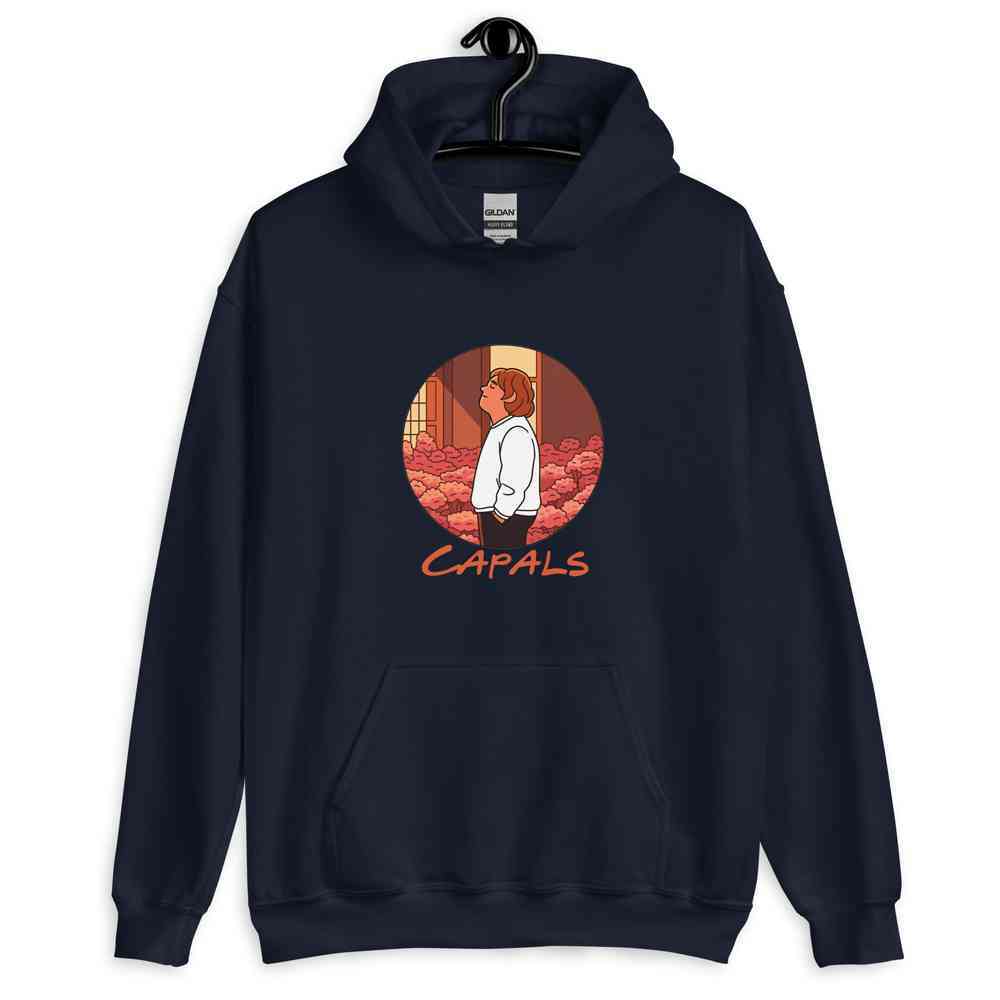 Lewis Capaldi Hoodie | Black Cotton-Poly Blend Unisex Graphic Sweatshirt - Capals Alcyone213k
