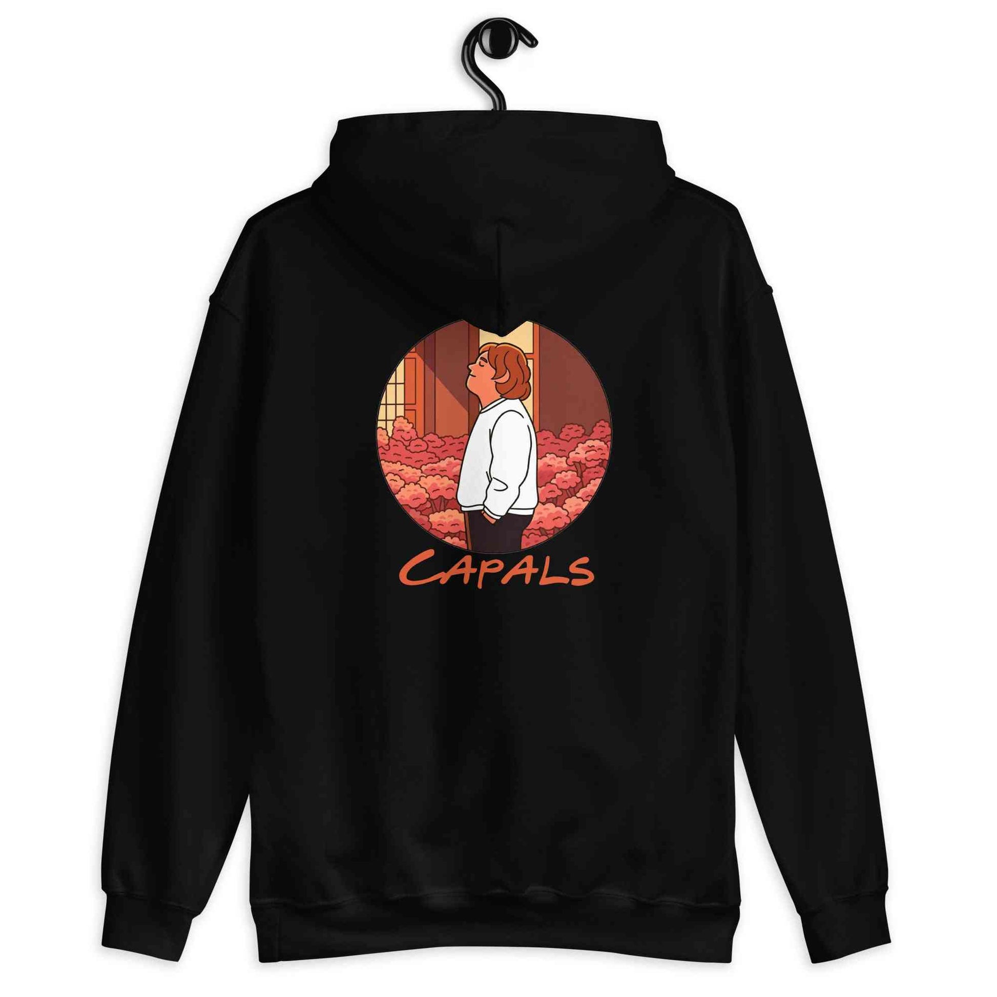 Lewis Capaldi Hoodie | Black Cotton-Poly Blend Unisex Graphic Sweatshirt - Capals Alcyone213k