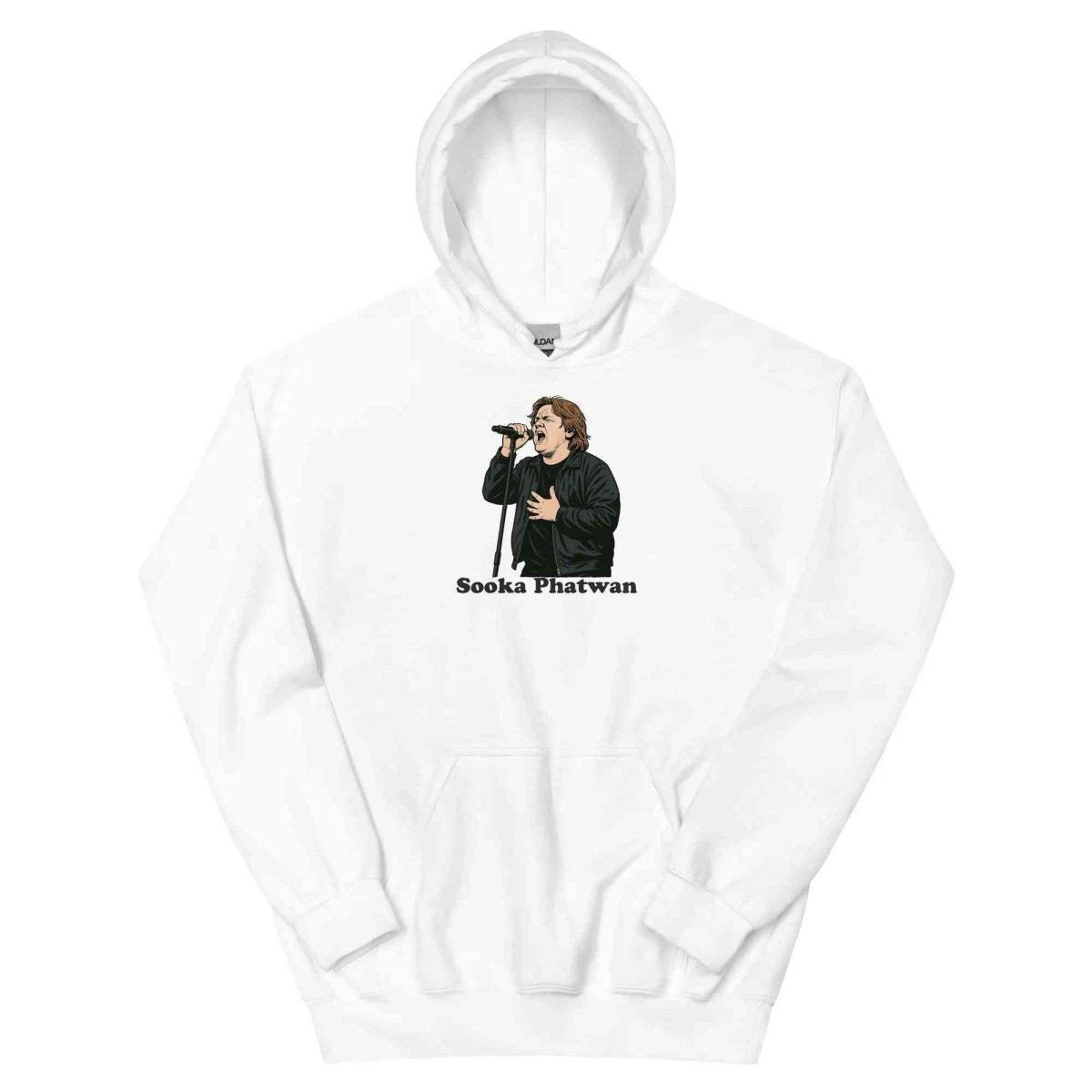 Lewis Capaldi Sooka Phatwan Graphic Hoodie - Unisex, Sustainable, White, Perfect for Fans - Alcyone213k