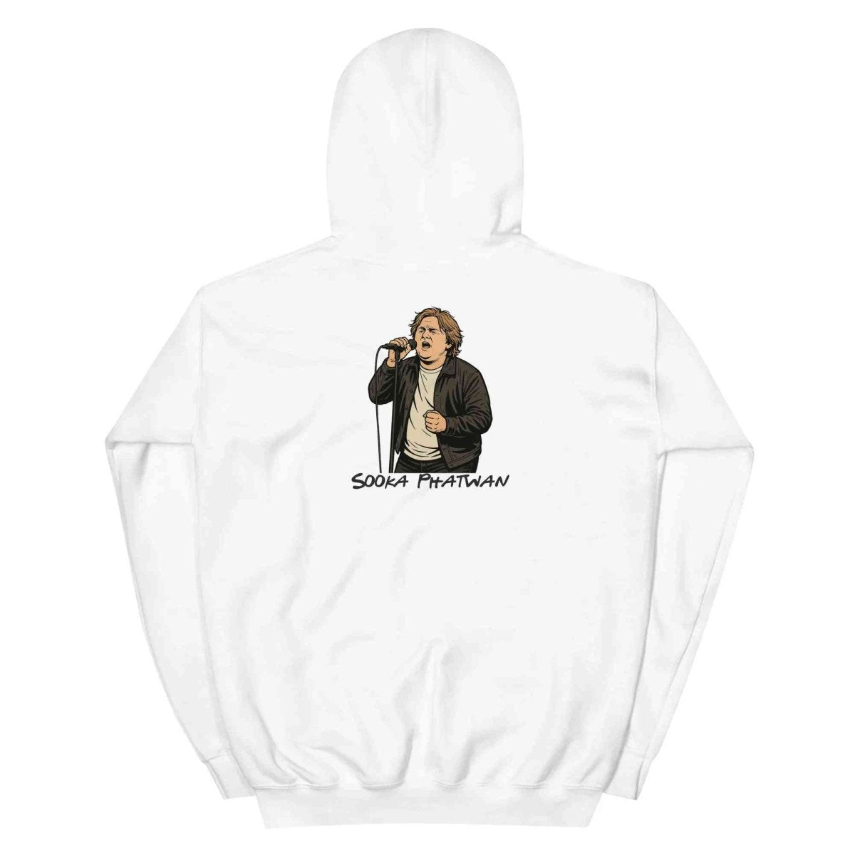Lewis Capaldi Sooka Phatwan Graphic Hoodie - Unisex, Sustainable, White, Perfect for Fans - Alcyone213k