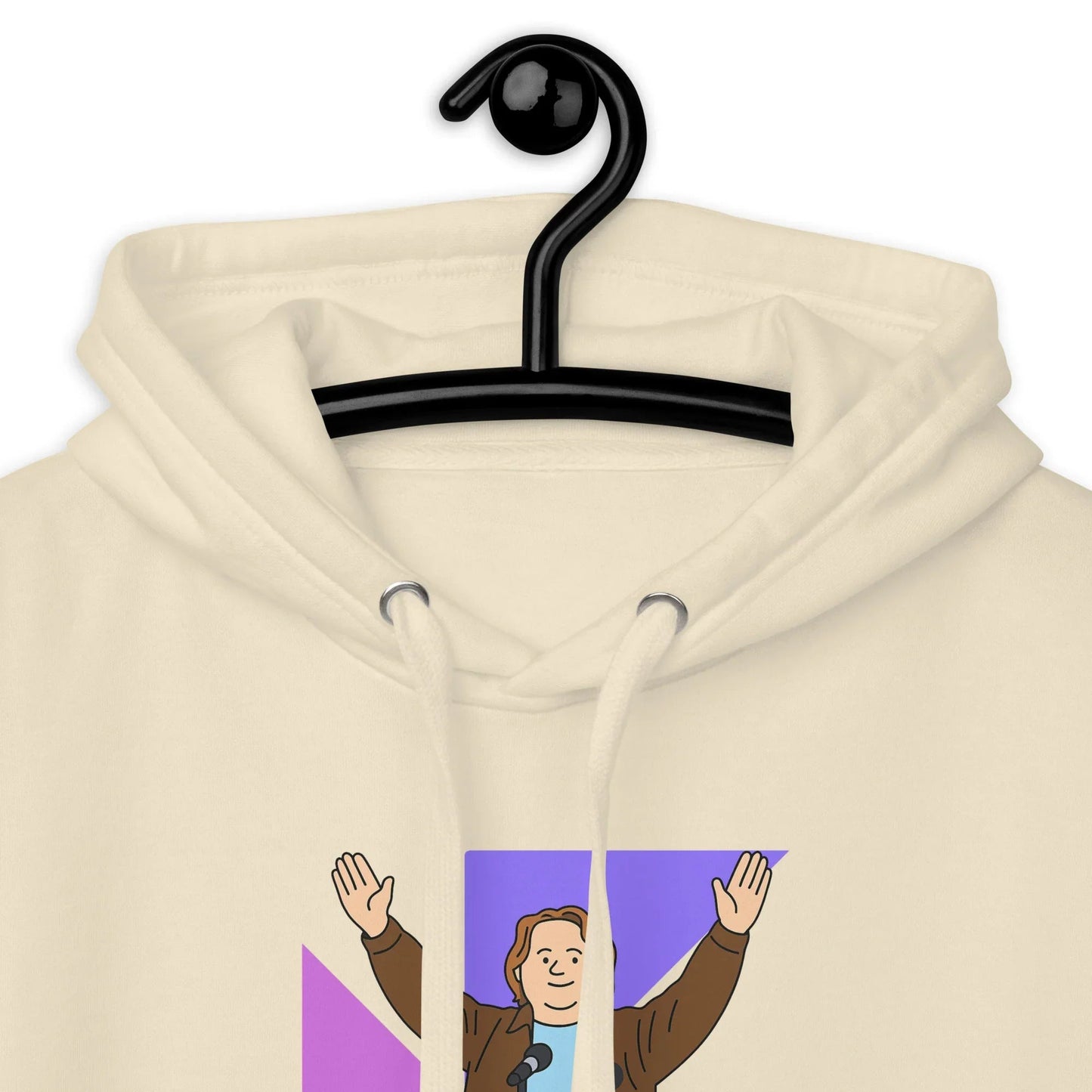 Lewis Capaldi "I'm Back" Unisex Cotton Polyester Hoodie | White Alcyone213k