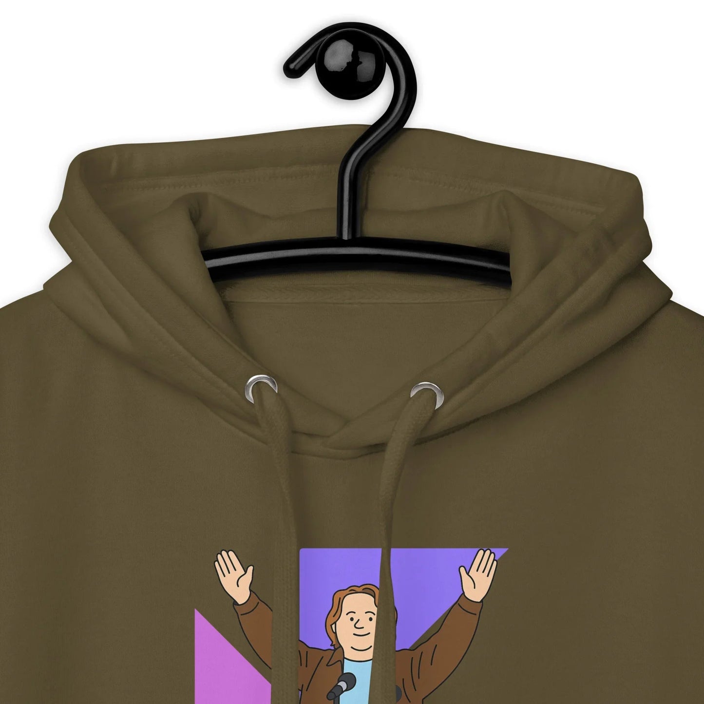 Lewis Capaldi "I'm Back" Unisex Cotton Polyester Hoodie | White Alcyone213k