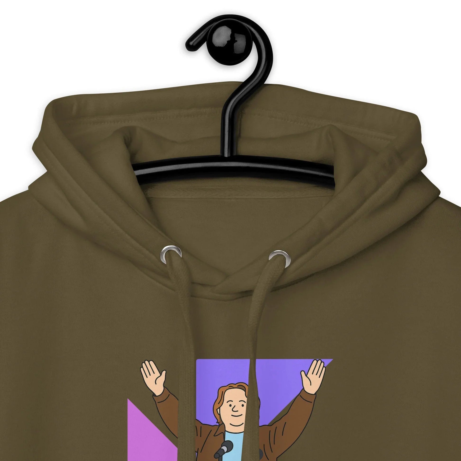 Lewis Capaldi "I'm Back" Unisex Cotton Polyester Hoodie | White Alcyone213k