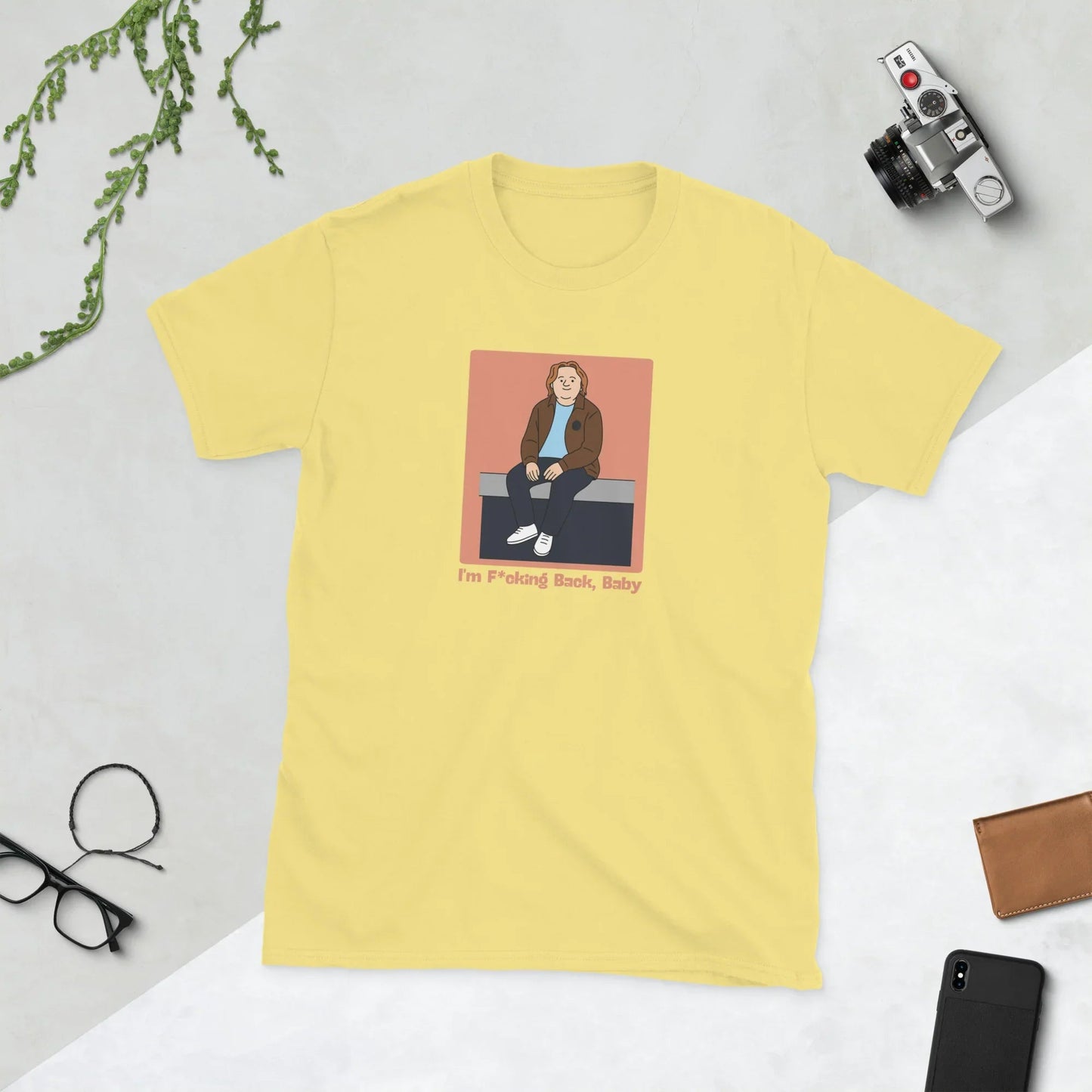 Lewis Capaldi "I'm Back" Unisex Cotton T-Shirt | Alcyone213k T-shirt Alcyone213k