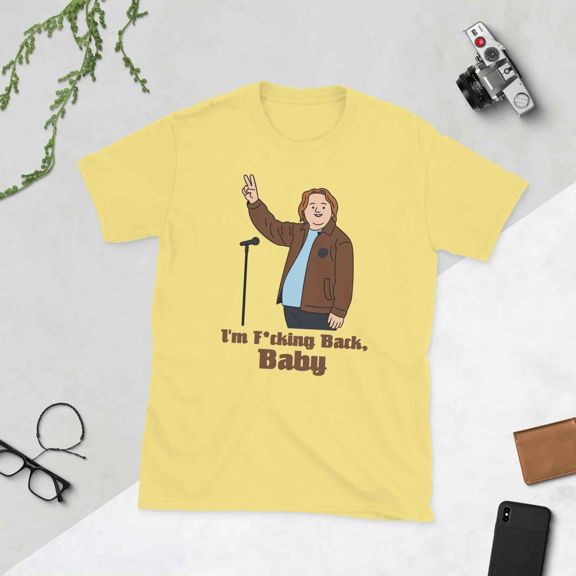 Lewis Capaldi "I'm Back" Unisex Cotton T-Shirt | Fan Apparel T-shirt Alcyone213k