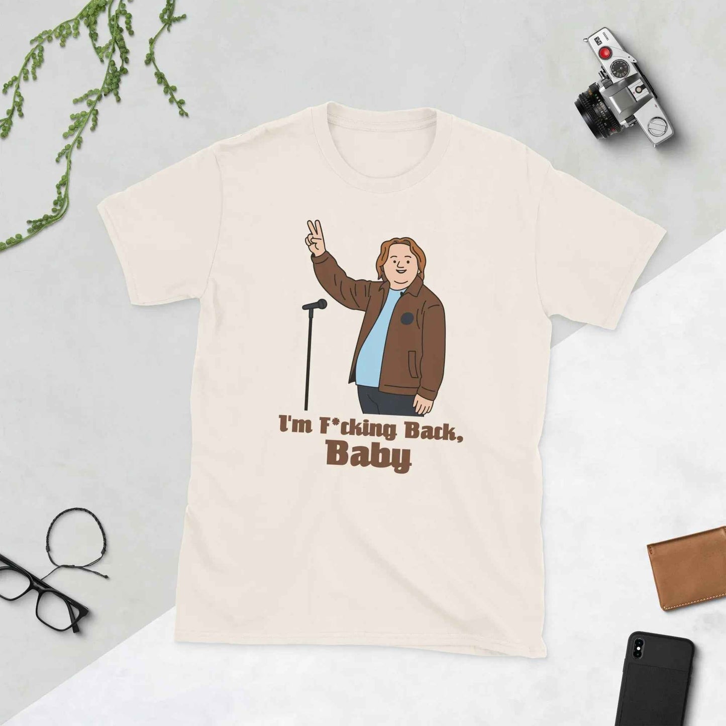 Lewis Capaldi "I'm Back" Unisex Cotton T-Shirt | Fan Apparel T-shirt Alcyone213k