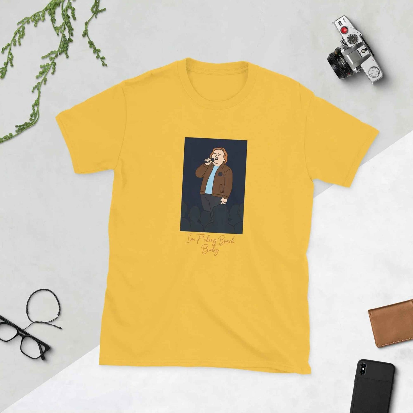 Lewis Capaldi "I'm Back" Unisex Cotton T-Shirt | Alcyone213k T-shirt Alcyone213k