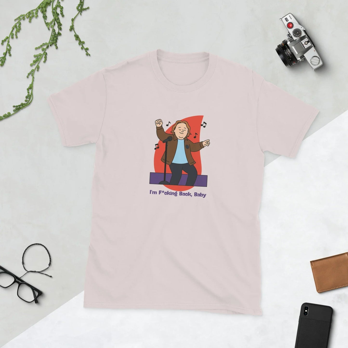 Lewis Capaldi "I'm Back" T-Shirt | Unisex Music Fan Apparel T-shirt Alcyone213k