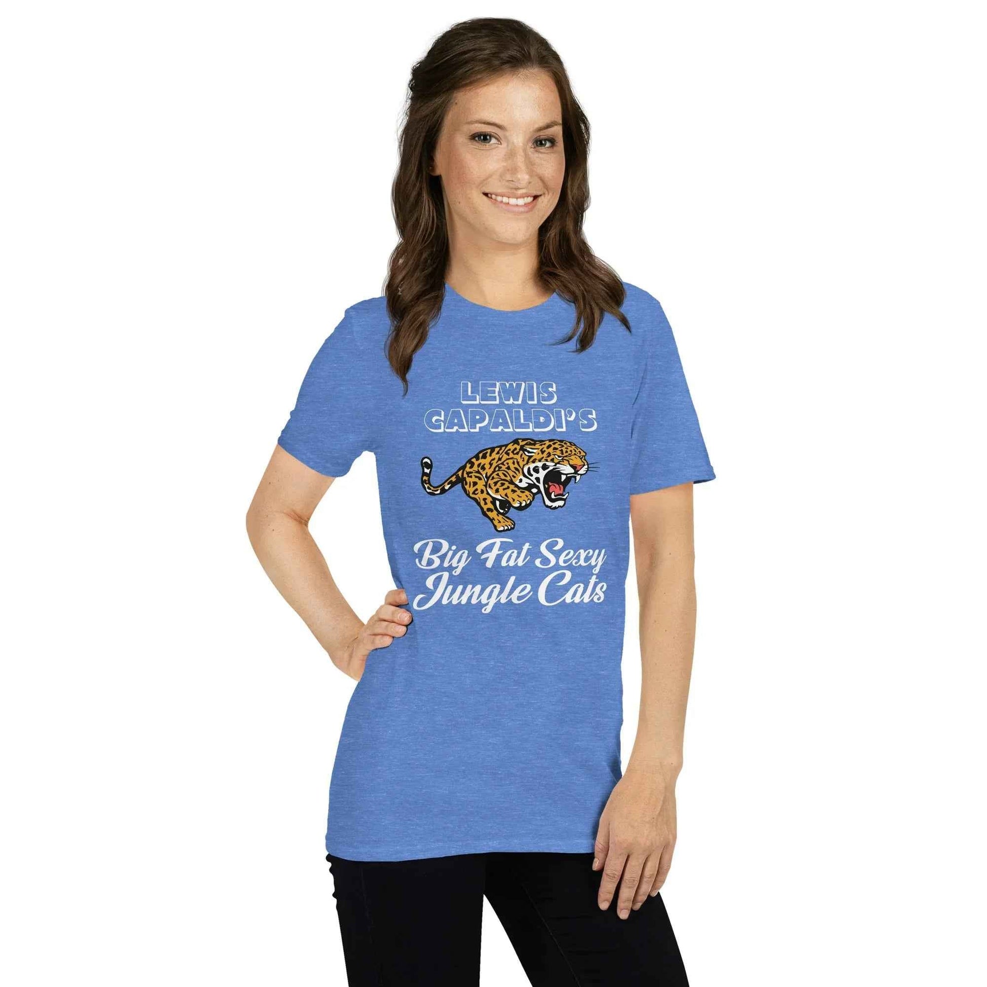 Lewis Capaldi Jungle Cats Album T-Shirt | 100% Cotton Music Fan Apparel T-shirt Alcyone213k