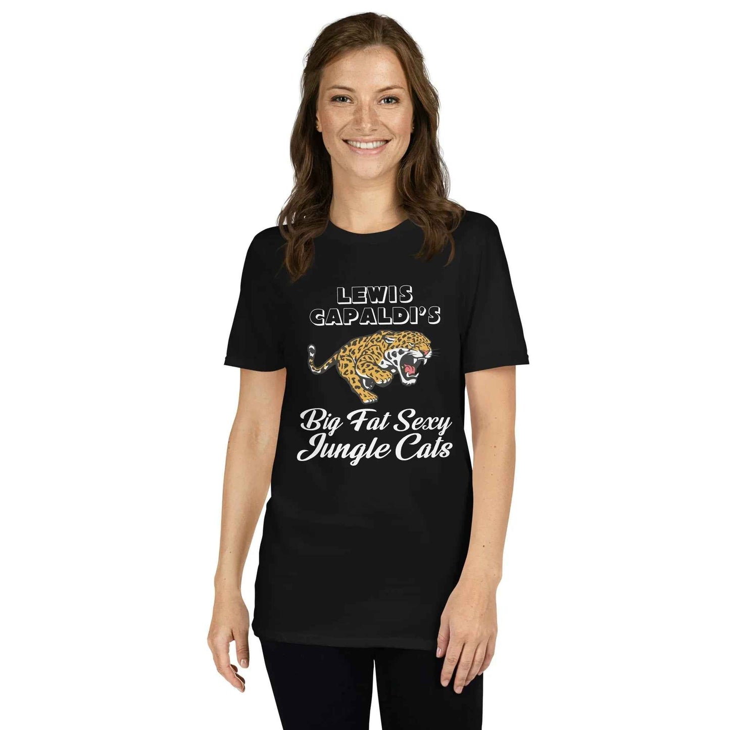 Lewis Capaldi Jungle Cats Album T-Shirt | 100% Cotton Music Fan Apparel T-shirt Alcyone213k
