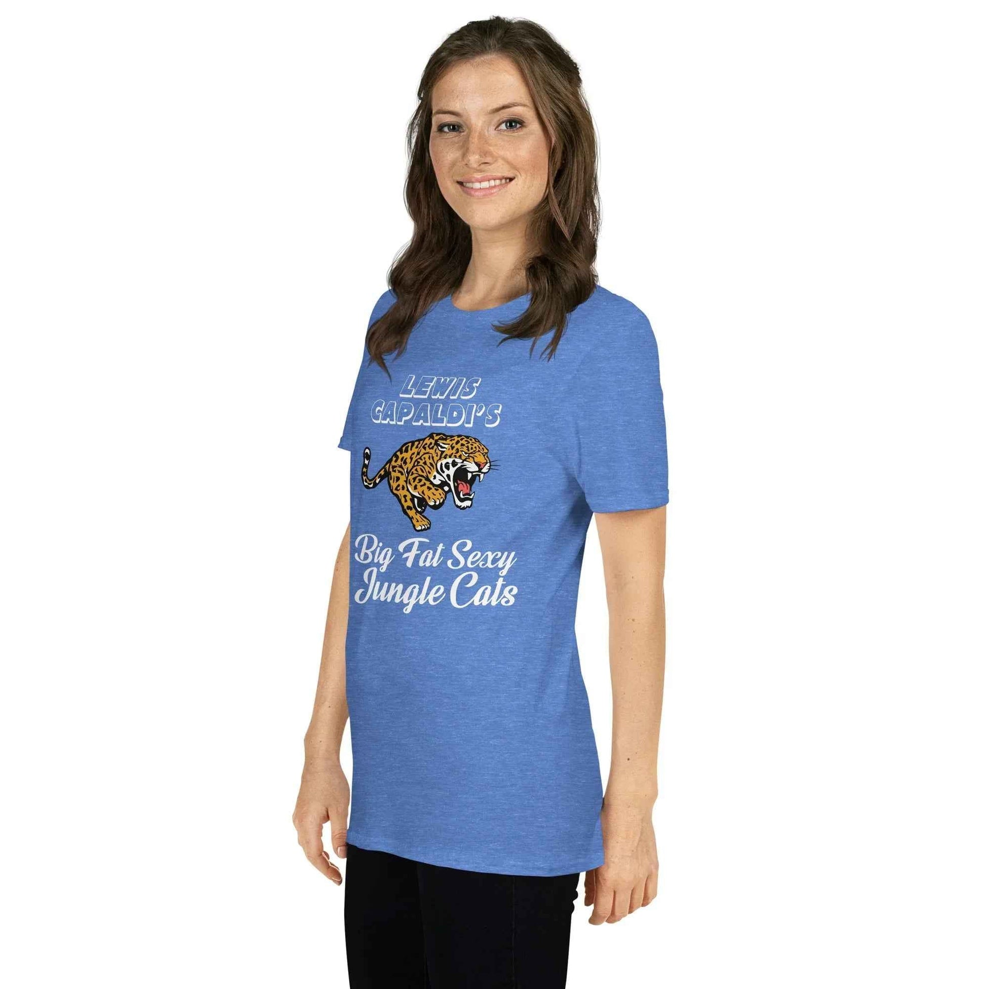 Lewis Capaldi Jungle Cats Album T-Shirt | 100% Cotton Music Fan Apparel T-shirt Alcyone213k