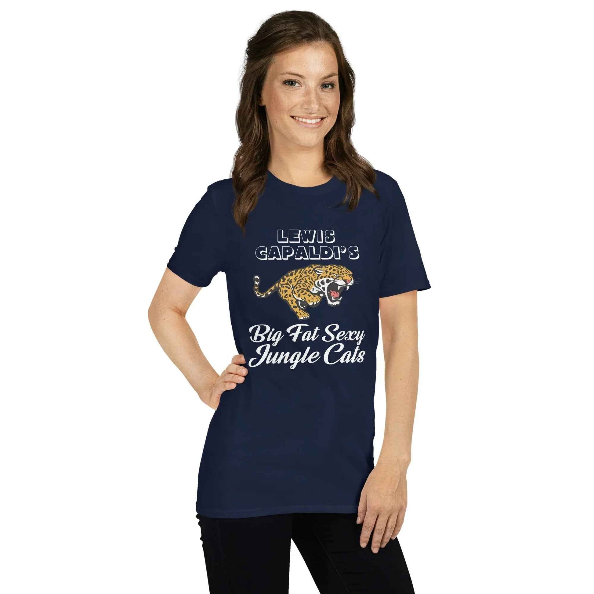 Lewis Capaldi Jungle Cats Album T-Shirt | 100% Cotton Music Fan Apparel T-shirt Alcyone213k