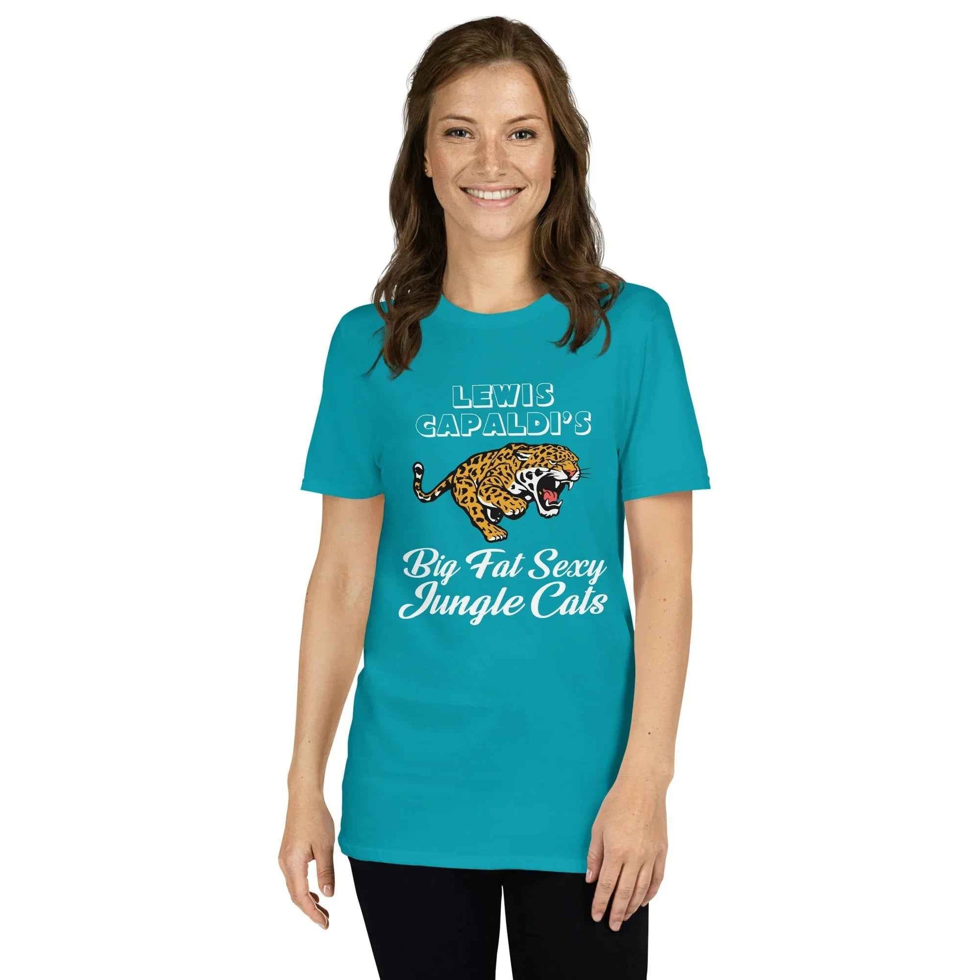 Lewis Capaldi Jungle Cats Album T-Shirt | 100% Cotton Music Fan Apparel T-shirt Alcyone213k