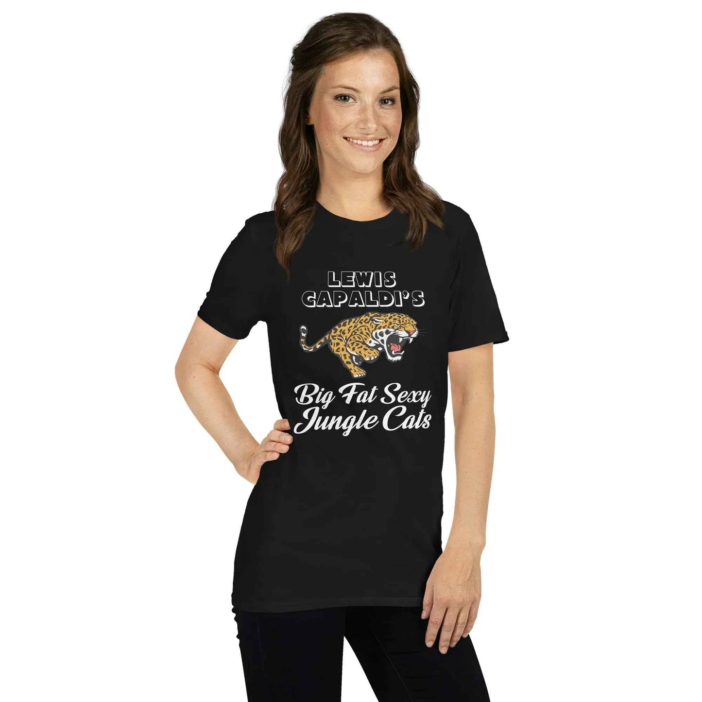 Lewis Capaldi Jungle Cats Album T-Shirt | 100% Cotton Music Fan Apparel T-shirt Alcyone213k