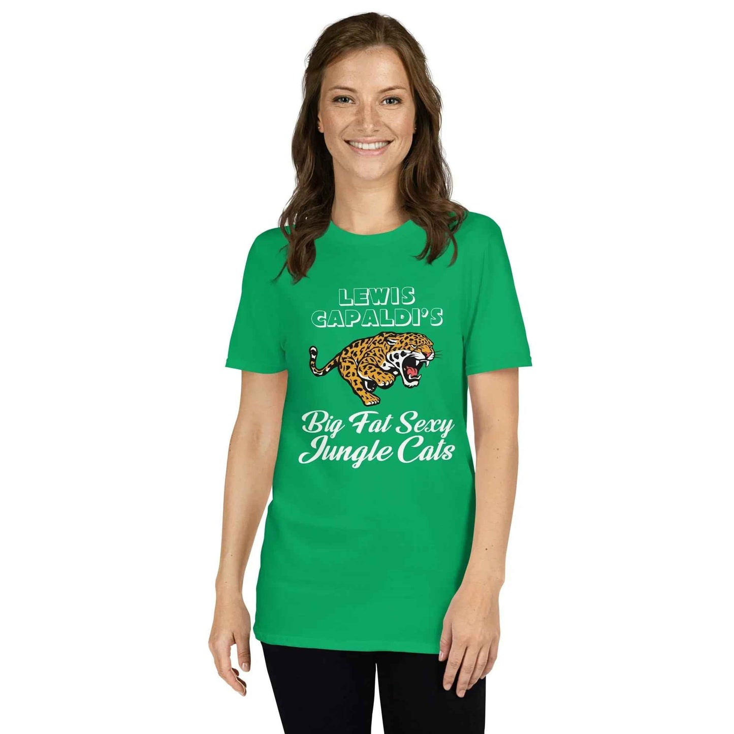 Lewis Capaldi Jungle Cats Album T-Shirt | 100% Cotton Music Fan Apparel T-shirt Alcyone213k