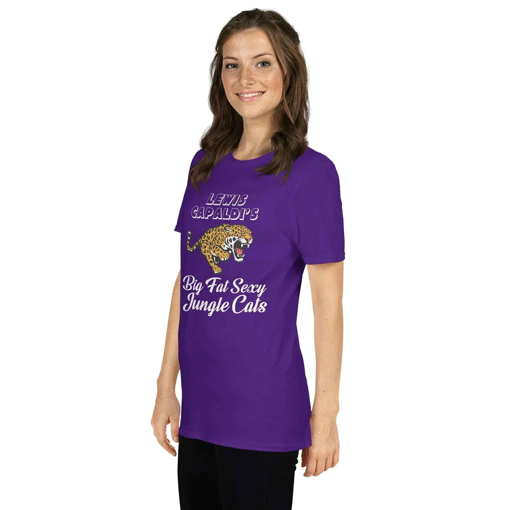 Lewis Capaldi Jungle Cats Album T-Shirt | 100% Cotton Music Fan Apparel T-shirt Alcyone213k
