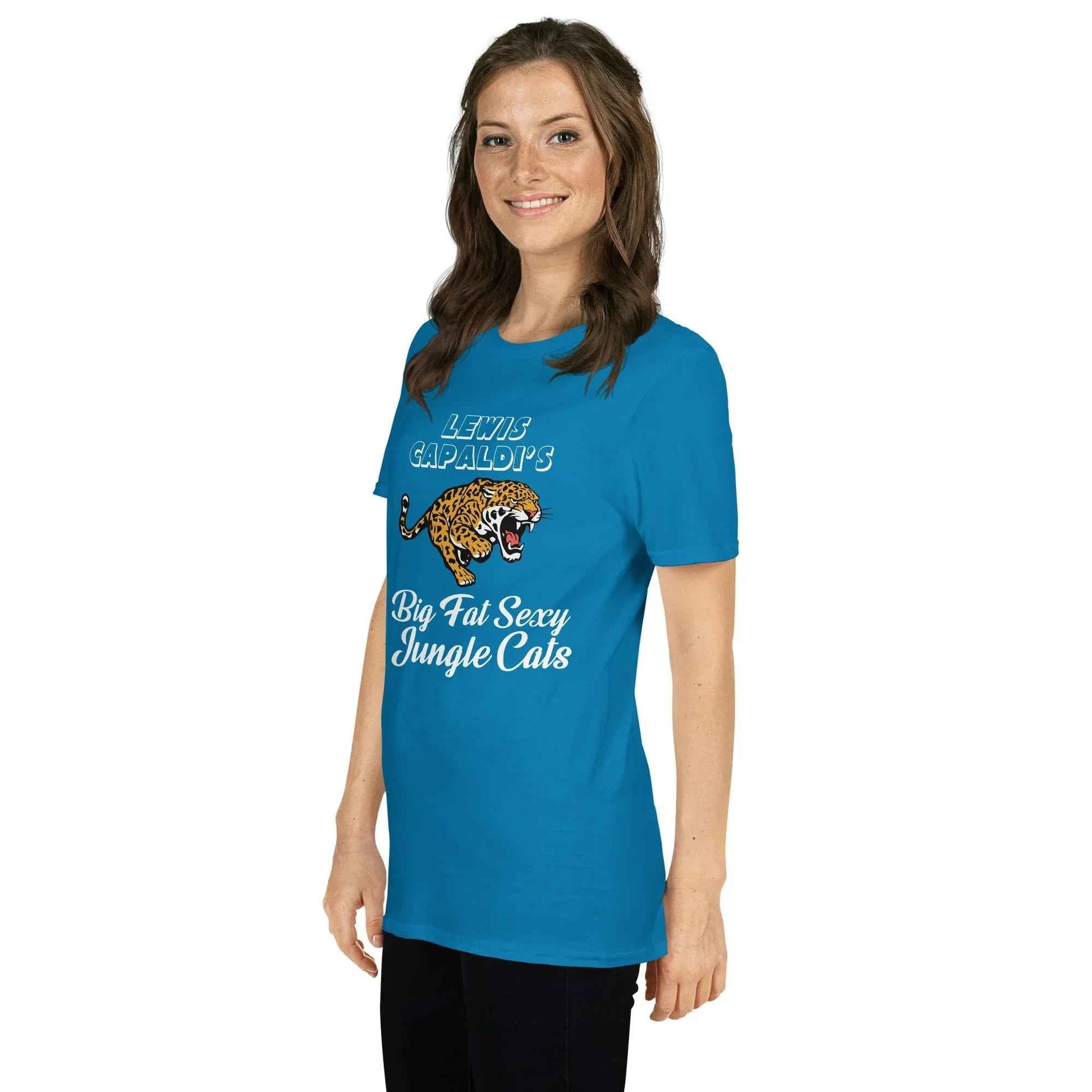 Lewis Capaldi Jungle Cats Album T-Shirt | 100% Cotton Music Fan Apparel T-shirt Alcyone213k