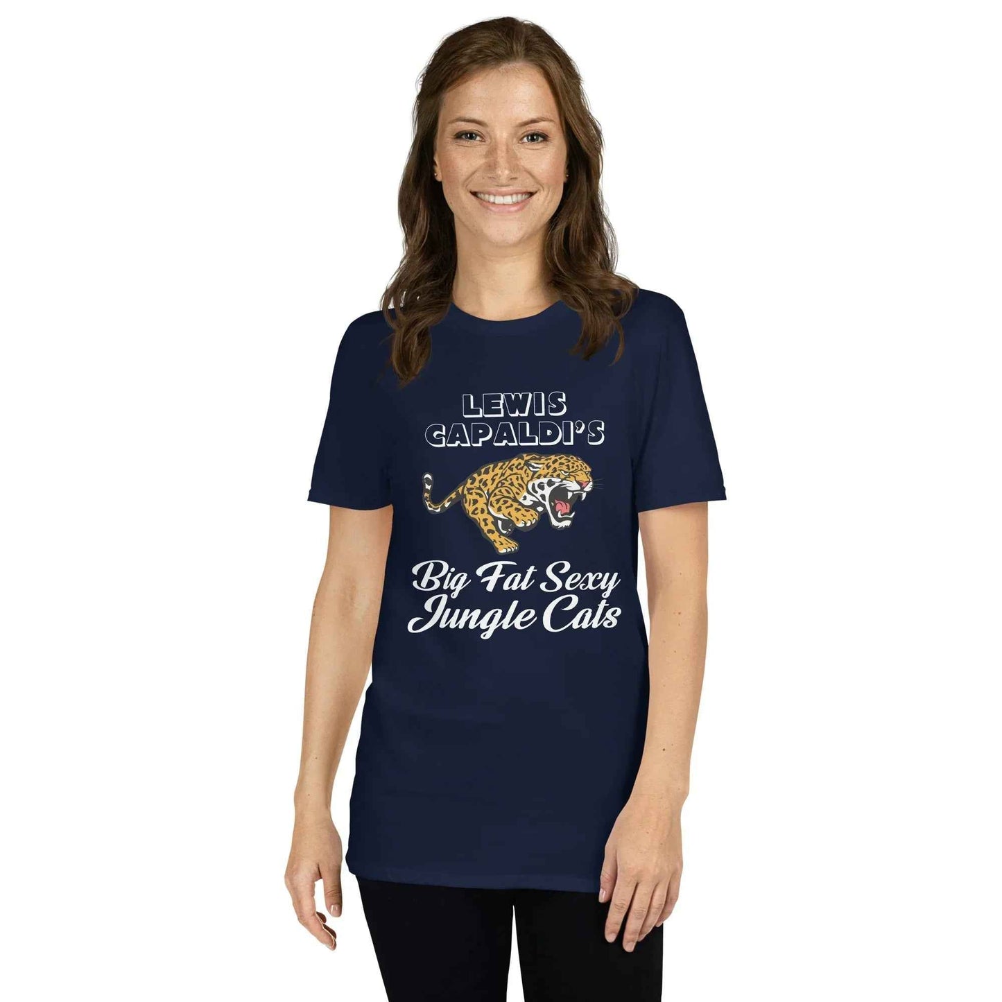 Lewis Capaldi Jungle Cats Album T-Shirt | 100% Cotton Music Fan Apparel T-shirt Alcyone213k