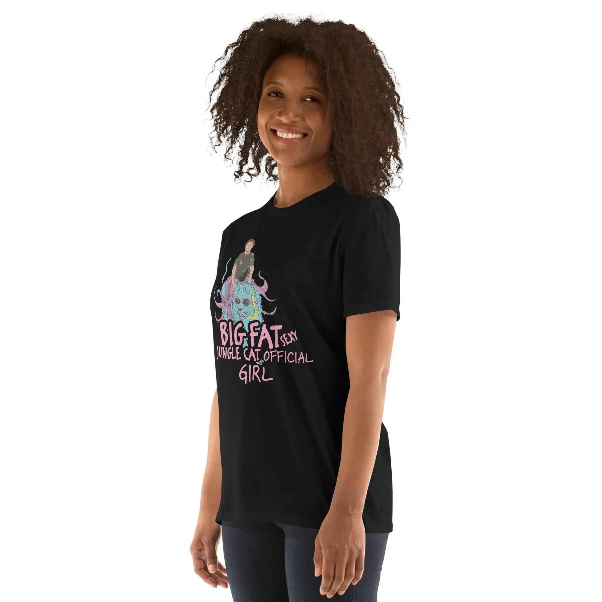 Lewis Capaldi "Big Fat Sexy Jungle Cats" Official Girl T-Shirt | Cotton Graphic Tee T-shirt Alcyone213k