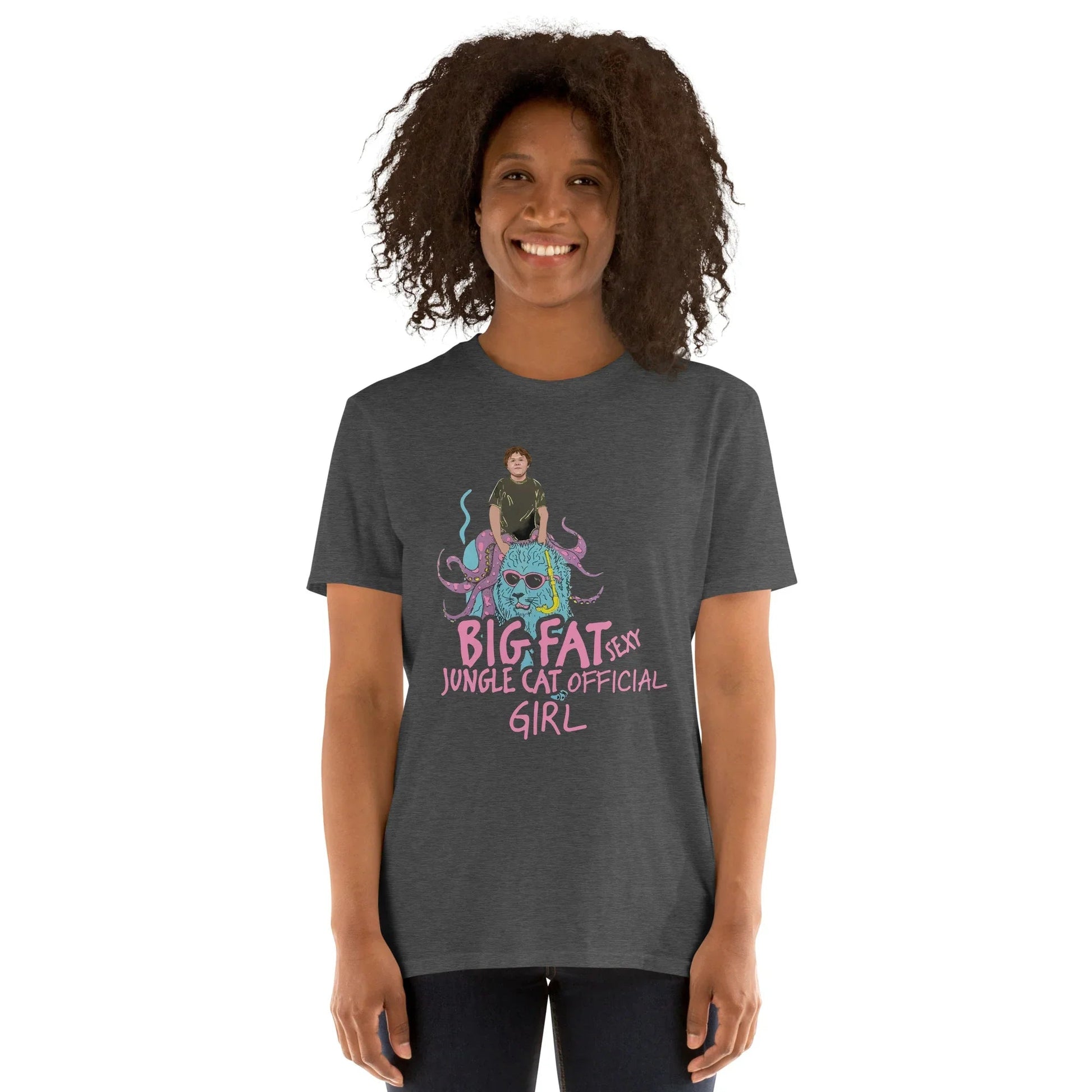 Lewis Capaldi "Big Fat Sexy Jungle Cats" Official Girl T-Shirt | Cotton Graphic Tee T-shirt Alcyone213k