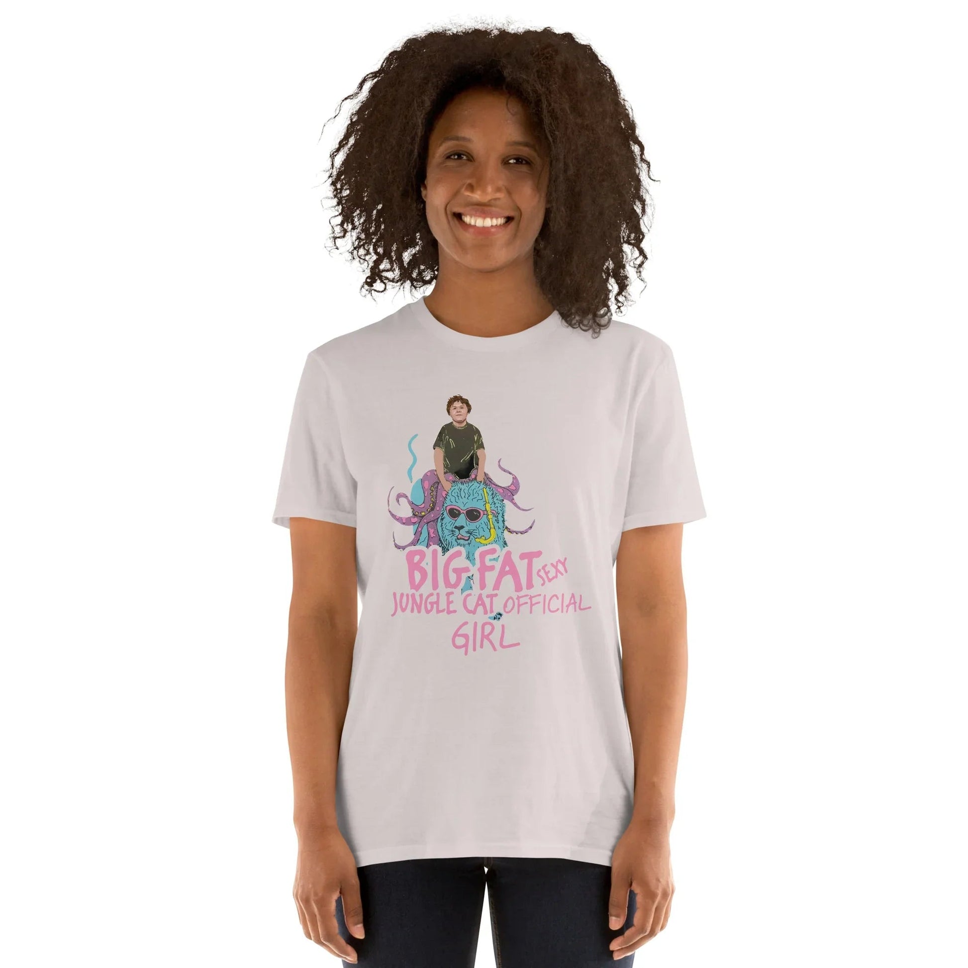 Lewis Capaldi "Big Fat Sexy Jungle Cats" Official Girl T-Shirt | Cotton Graphic Tee T-shirt Alcyone213k