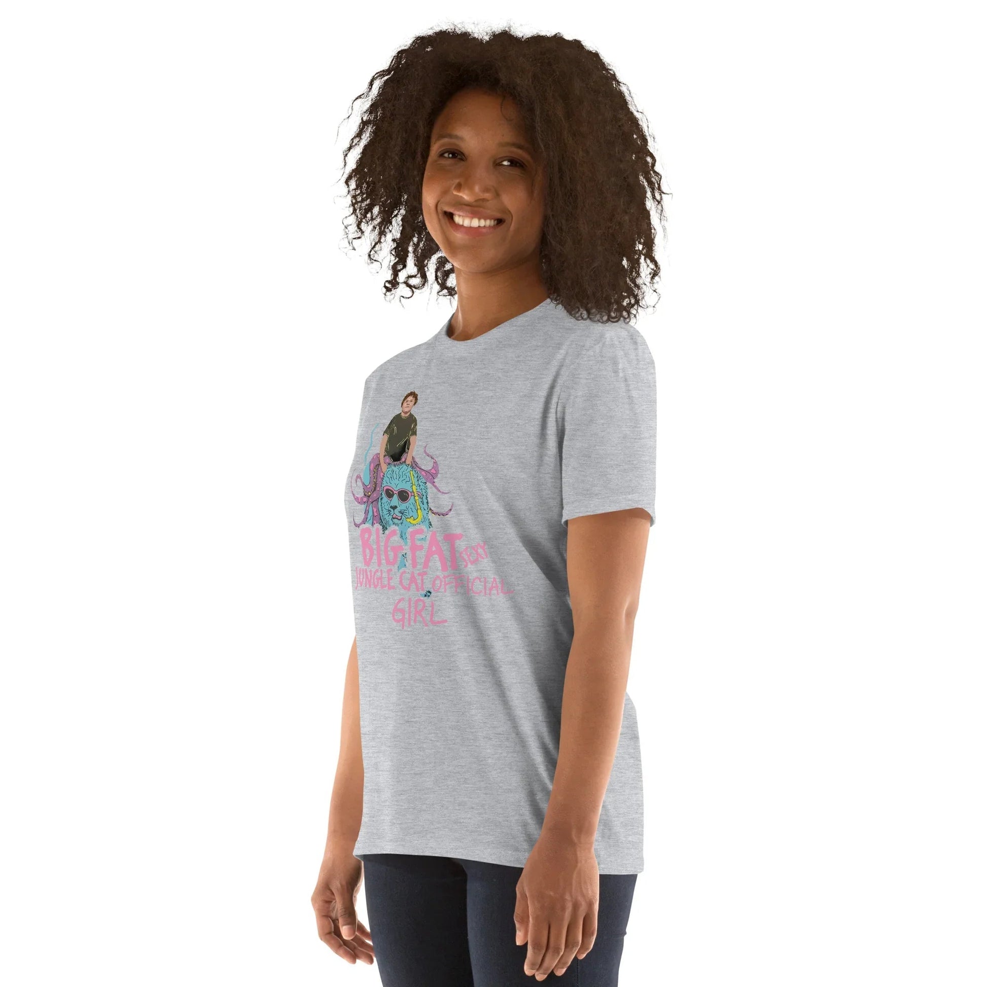 Lewis Capaldi "Big Fat Sexy Jungle Cats" Official Girl T-Shirt | Cotton Graphic Tee T-shirt Alcyone213k