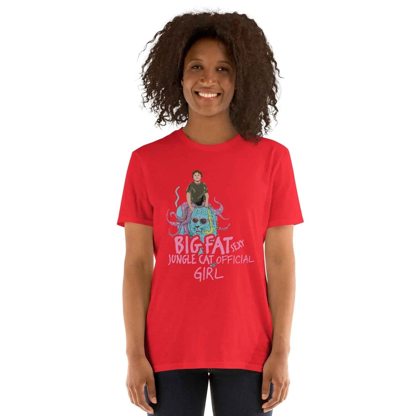 Lewis Capaldi "Big Fat Sexy Jungle Cats" Official Girl T-Shirt | Cotton Graphic Tee T-shirt Alcyone213k