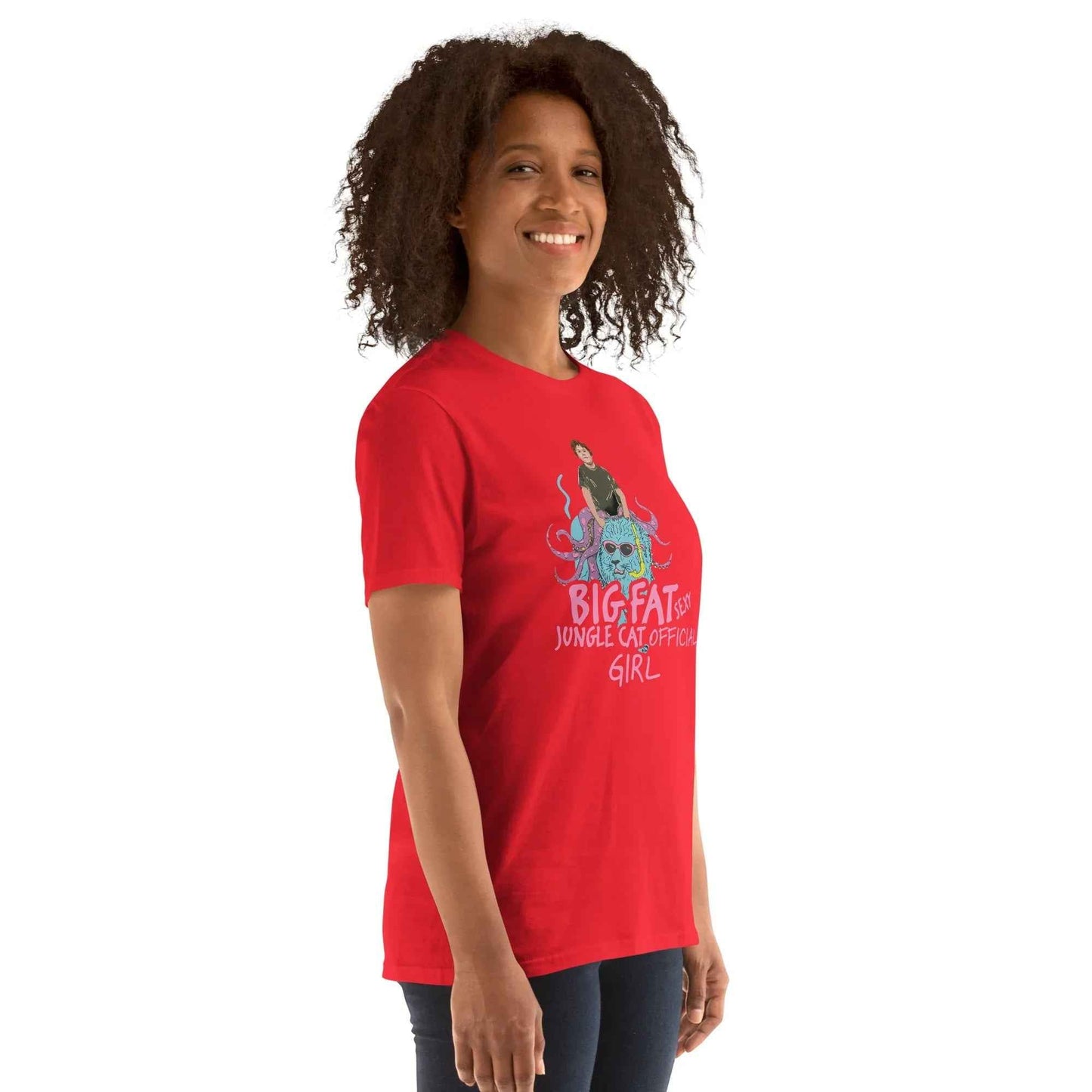 Lewis Capaldi "Big Fat Sexy Jungle Cats" Official Girl T-Shirt | Cotton Graphic Tee T-shirt Alcyone213k