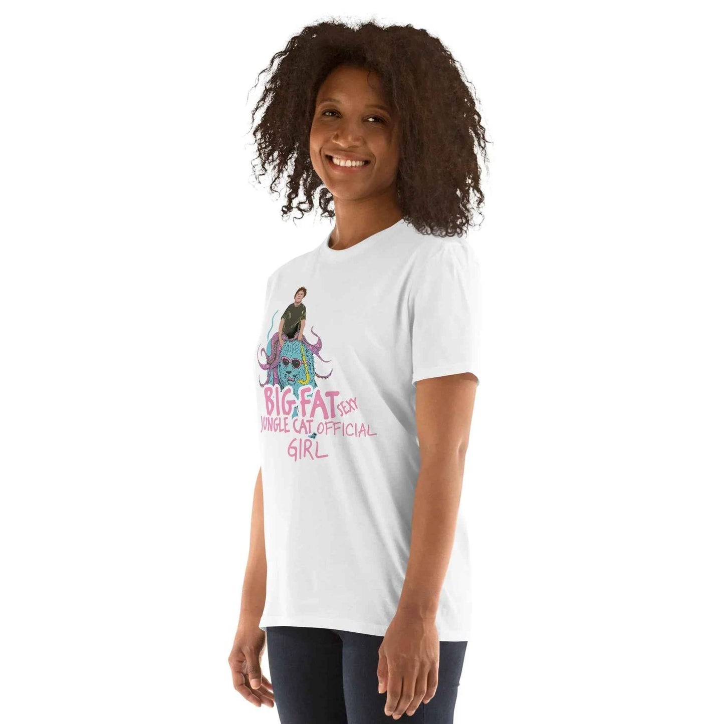 Lewis Capaldi "Big Fat Sexy Jungle Cats" Official Girl T-Shirt | Cotton Graphic Tee T-shirt Alcyone213k