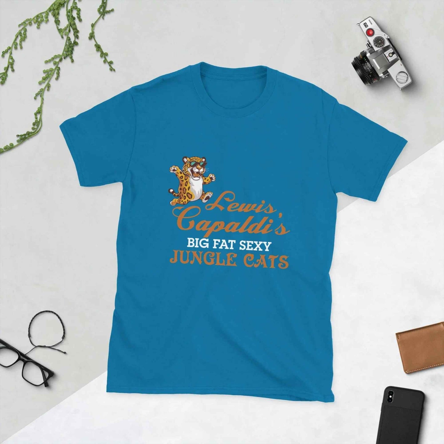 Lewis Capaldi Jungle Cats Tour Tee – Premium Cotton Unisex T-Shirt T-shirt Alcyone213k
