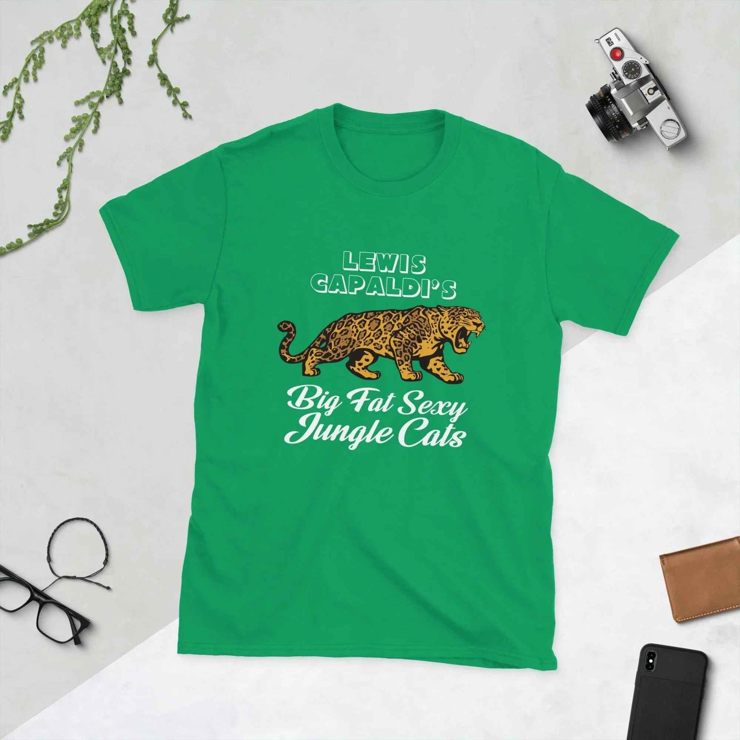 Lewis Capaldi Jungle Cats T-Shirt | Eco-Friendly Cotton Concert Tee T-shirt Alcyone213k