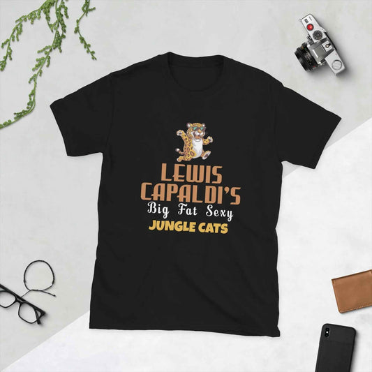 Lewis Capaldi Jungle Cats T-Shirt | 100% Cotton Fan Concert Tee T-shirt Alcyone213k