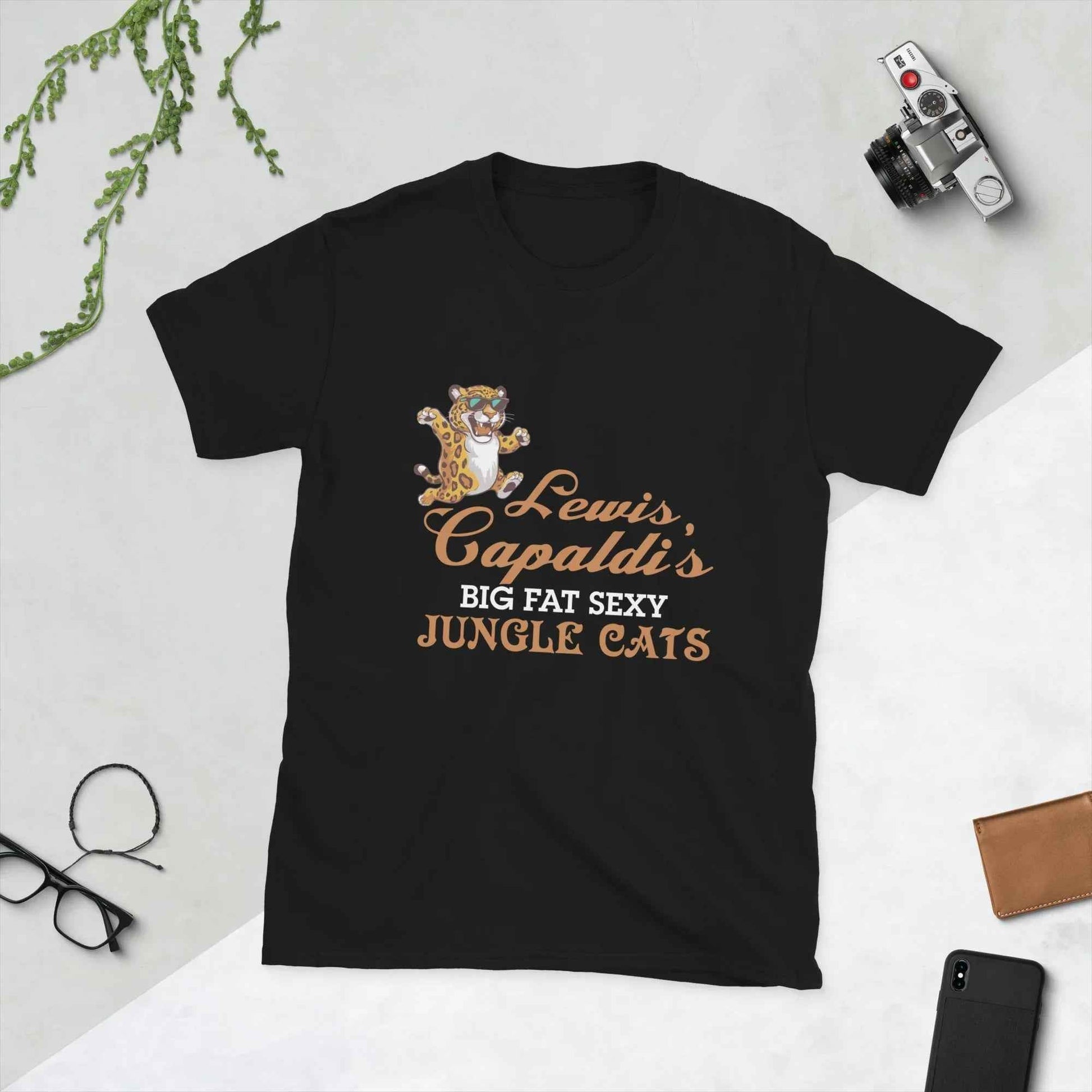 Lewis Capaldi Jungle Cats Tour Tee – Premium Cotton Unisex T-Shirt T-shirt Alcyone213k