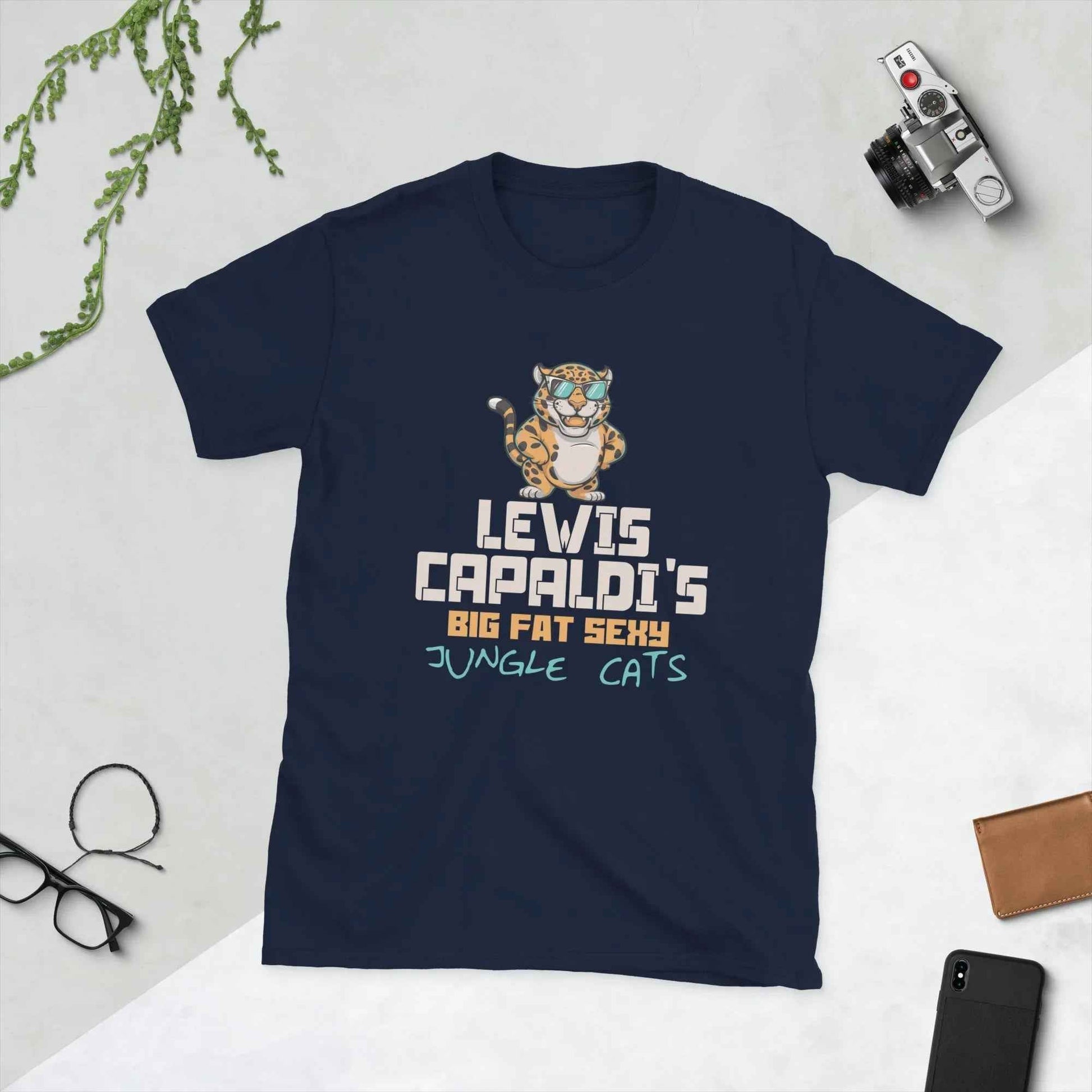 Lewis Capaldi Jungle Cats Tour T-Shirt | 100% Cotton Album Merchandise T-shirt Alcyone213k