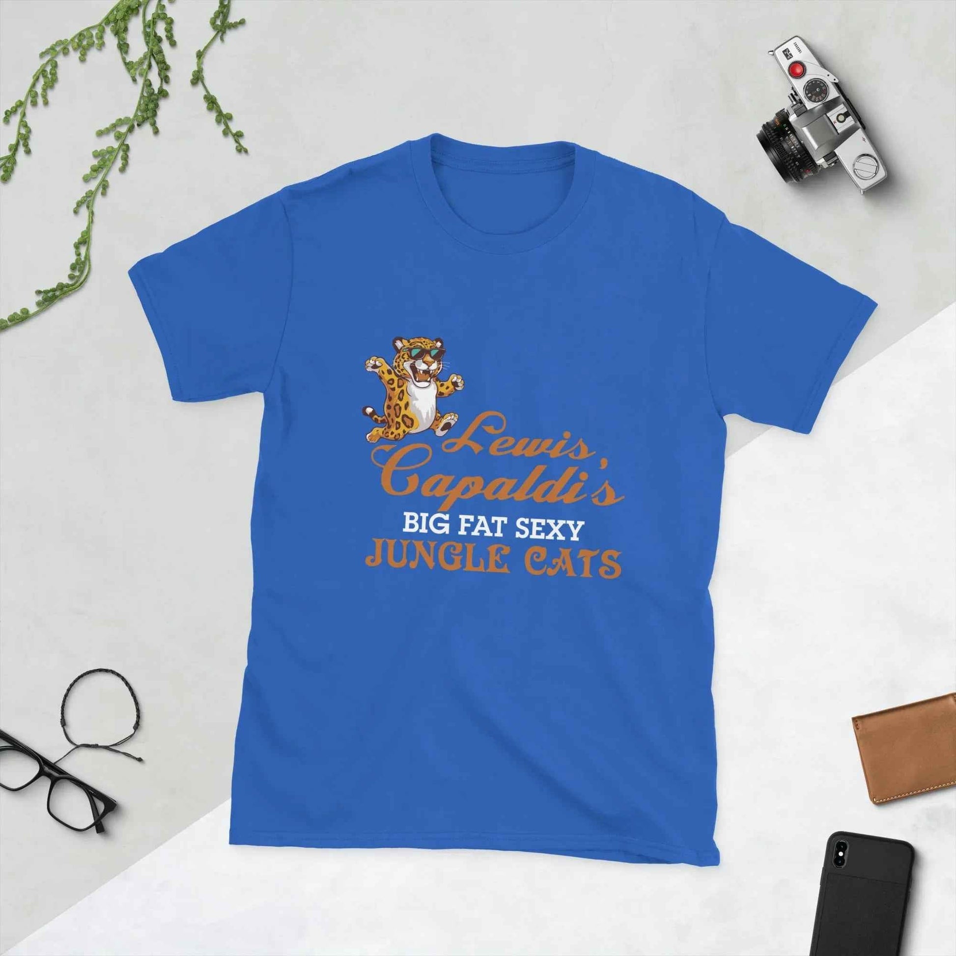 Lewis Capaldi Jungle Cats Tour Tee – Premium Cotton Unisex T-Shirt T-shirt Alcyone213k