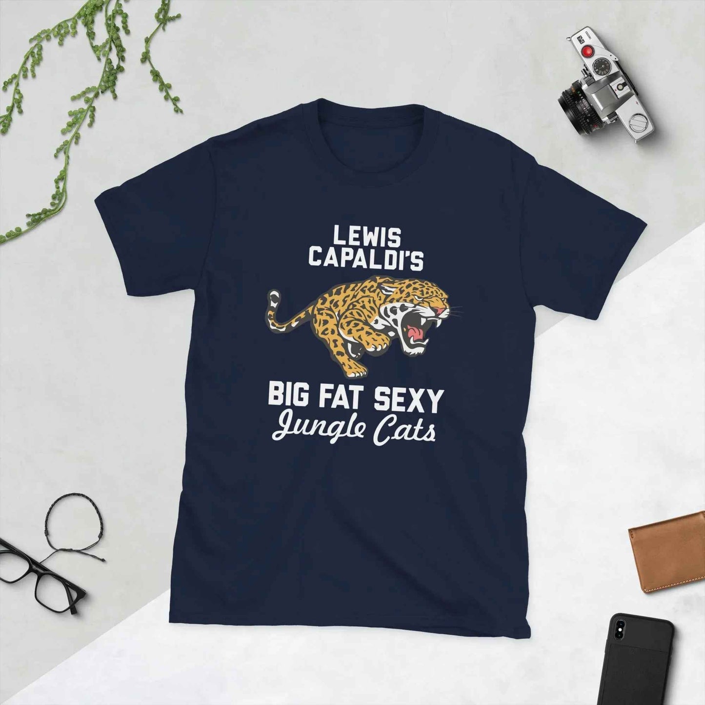 Lewis Capaldi Jungle Cats T-Shirt - 100% Cotton Unisex Fit T-shirt Alcyone213k
