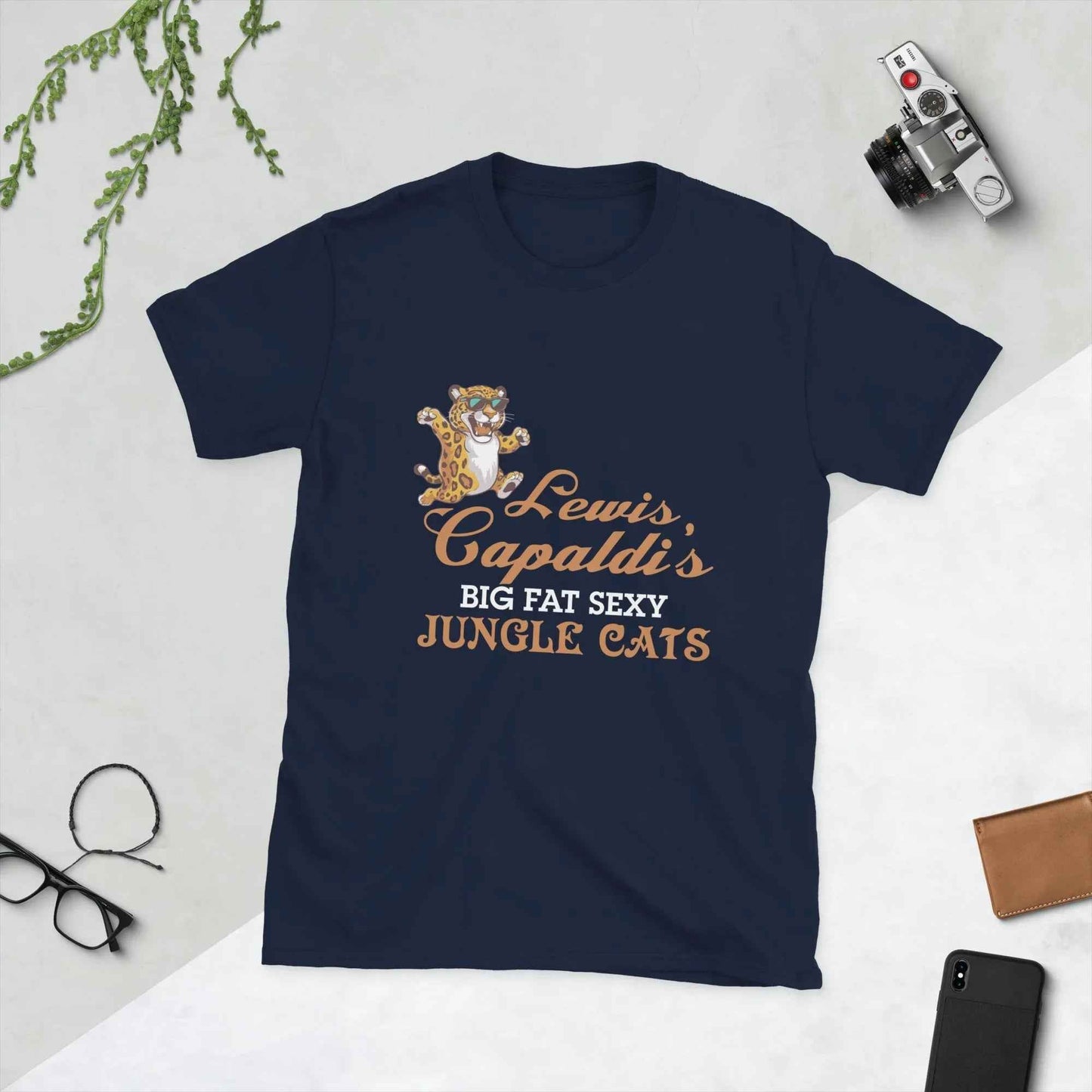 Lewis Capaldi Jungle Cats Tour Tee – Premium Cotton Unisex T-Shirt T-shirt Alcyone213k