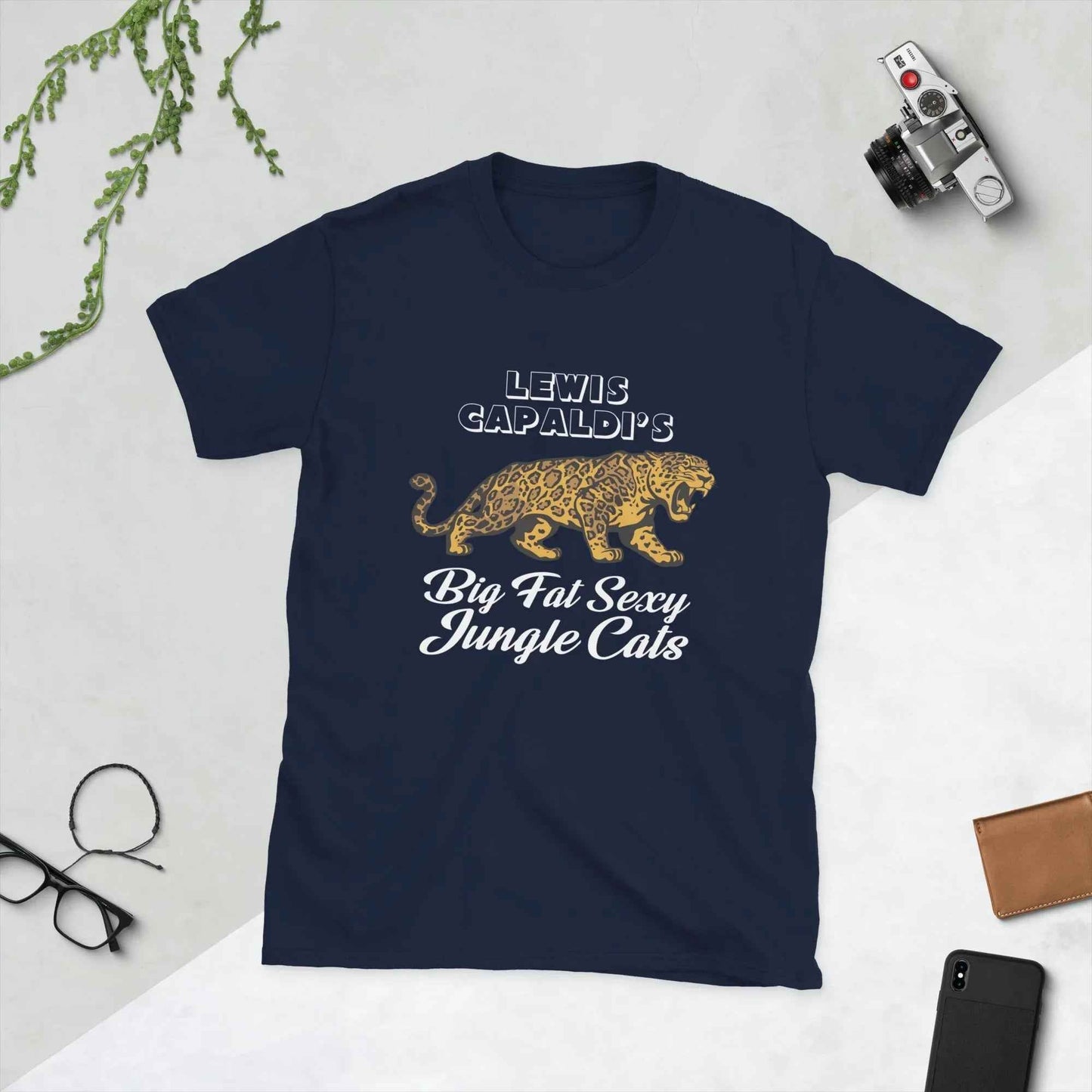 Lewis Capaldi Jungle Cats T-Shirt | Eco-Friendly Cotton Concert Tee T-shirt Alcyone213k