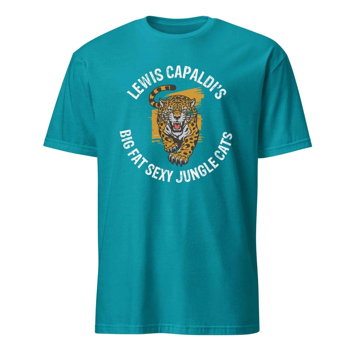 Lewis Capaldi Jungle Cats T-Shirt | Sustainable Cotton T-shirt Alcyone213k