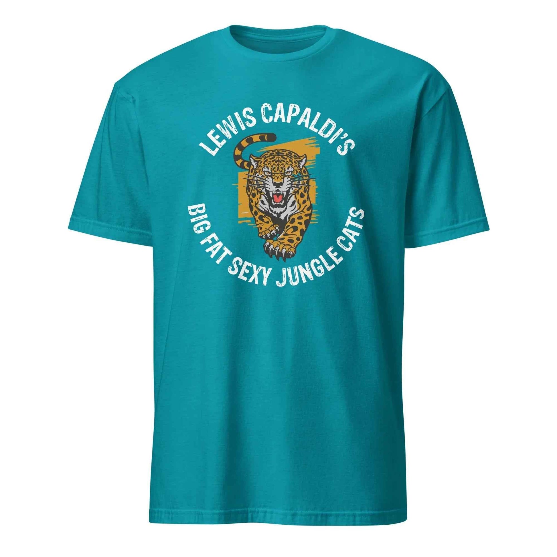 Lewis Capaldi Jungle Cats T-Shirt | Sustainable Cotton T-shirt Alcyone213k
