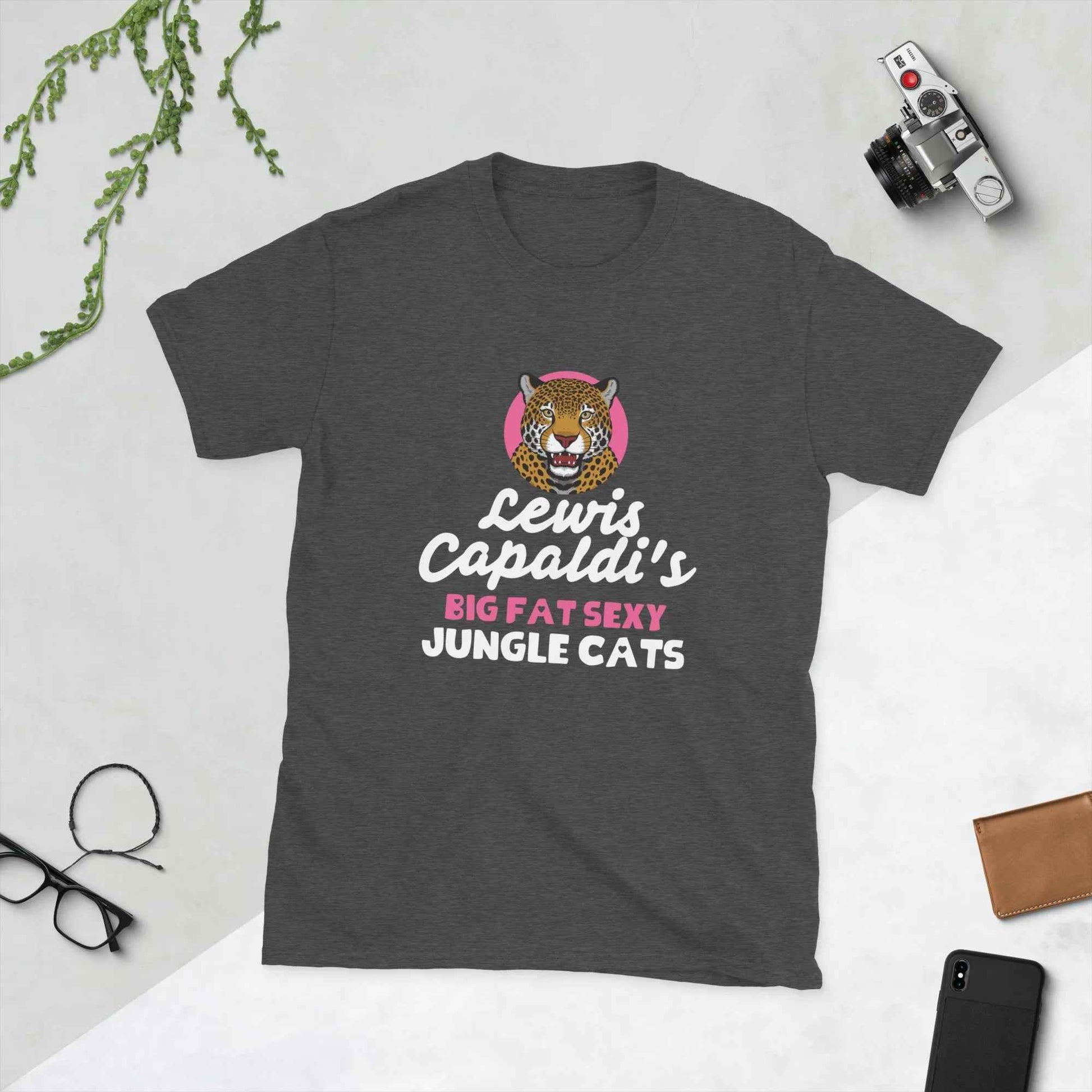 Lewis Capaldi Jungle Cats Graphic Tee - Premium Eco Cotton T-shirt Alcyone213k