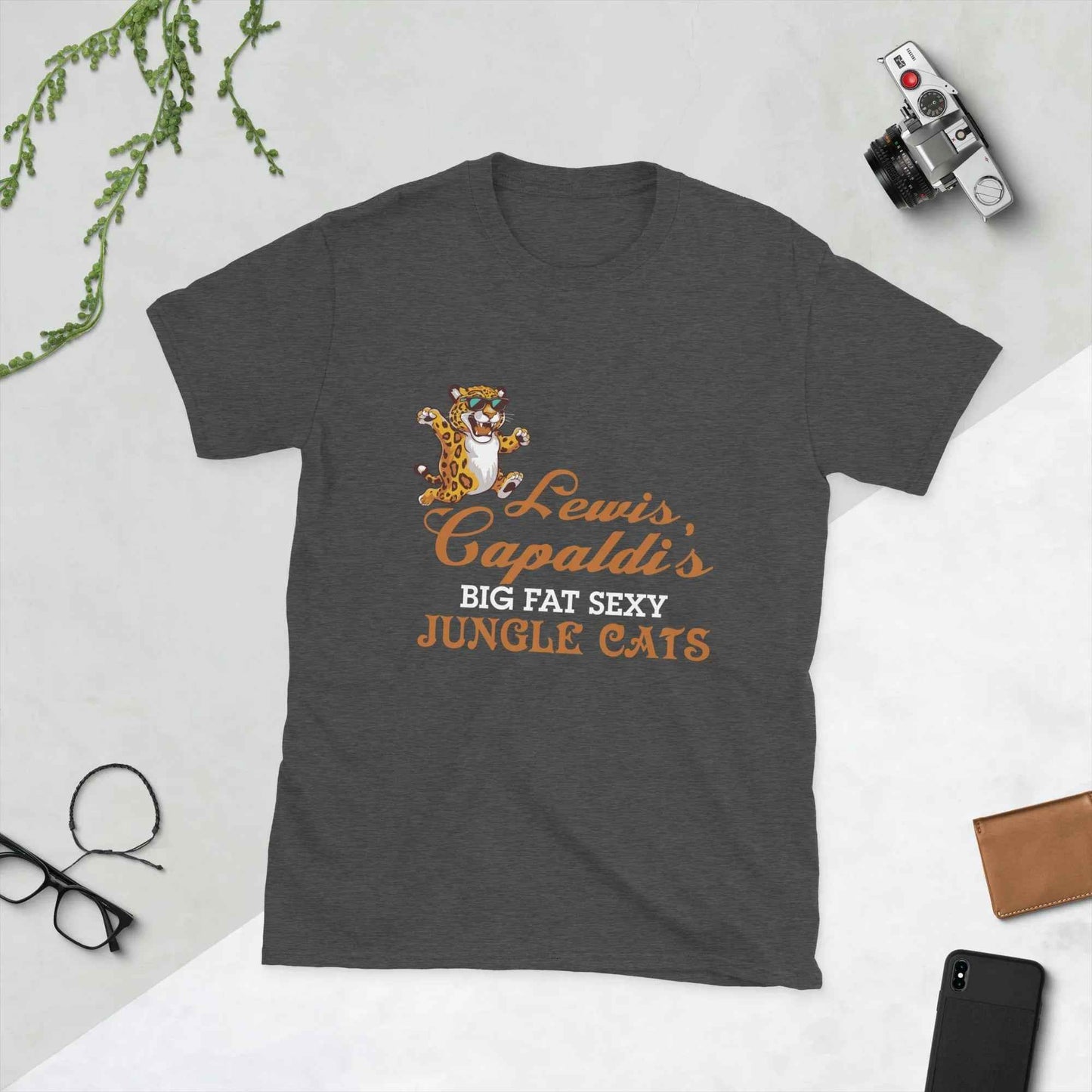 Lewis Capaldi Jungle Cats Tour Tee – Premium Cotton Unisex T-Shirt T-shirt Alcyone213k
