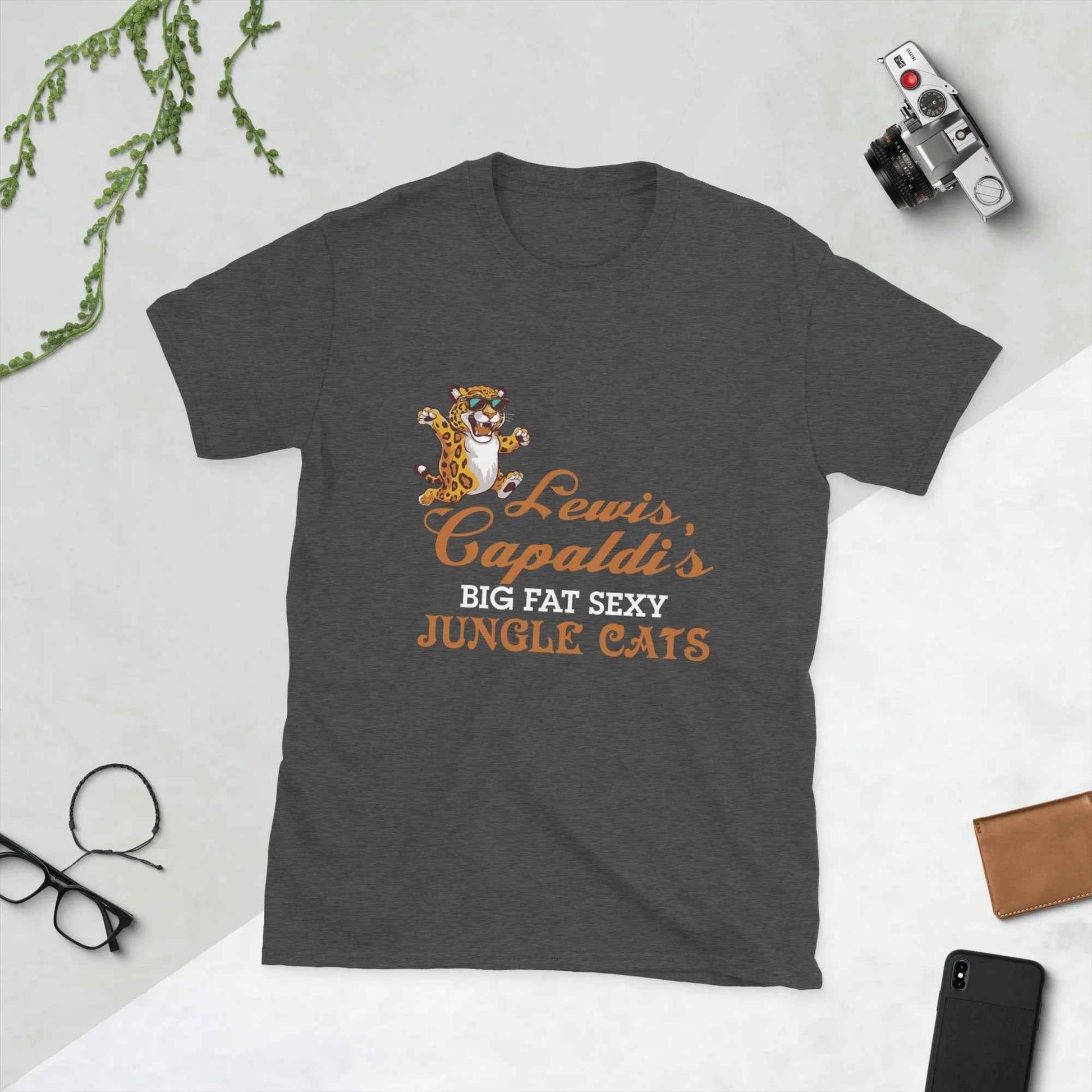 Lewis Capaldi Jungle Cats Tour Tee – Premium Cotton Unisex T-Shirt T-shirt Alcyone213k