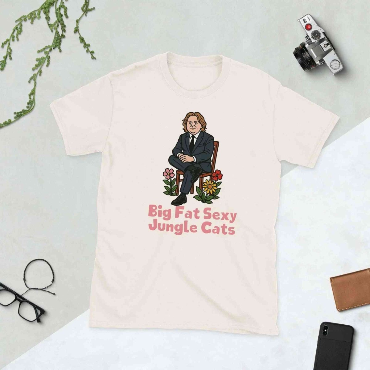 Lewis Capaldi Jungle Cats T-Shirt | Unisex Cotton Blend Graphic Tee - Alcyone213k