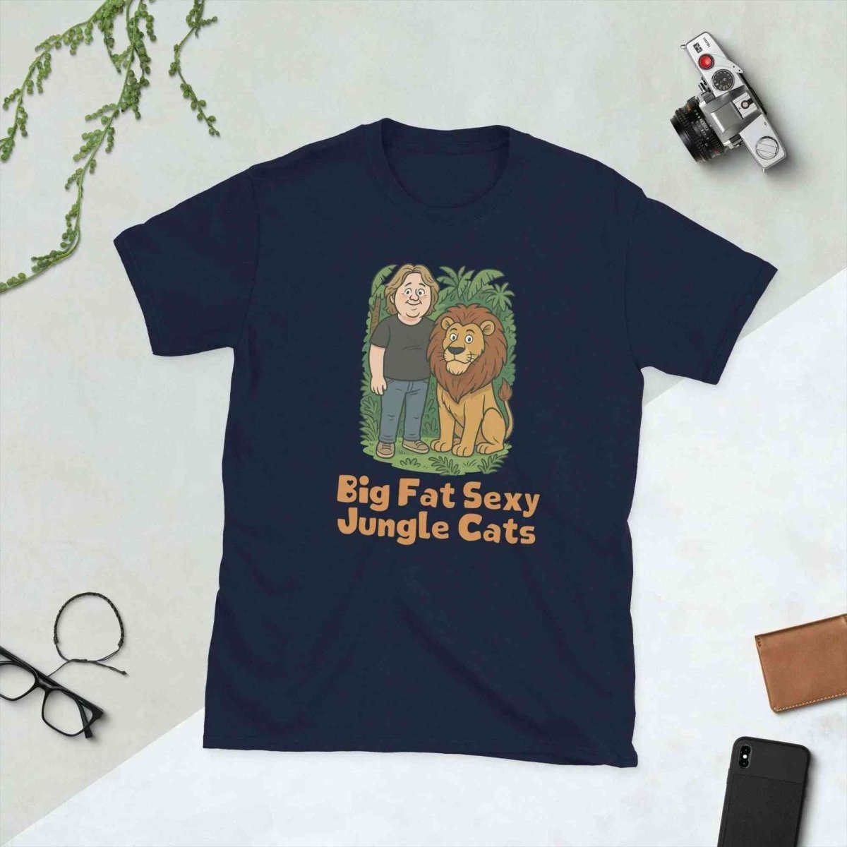 Lewis Capaldi Jungle Cats T-Shirt | Unisex Cotton Graphic Tee - Alcyone213k