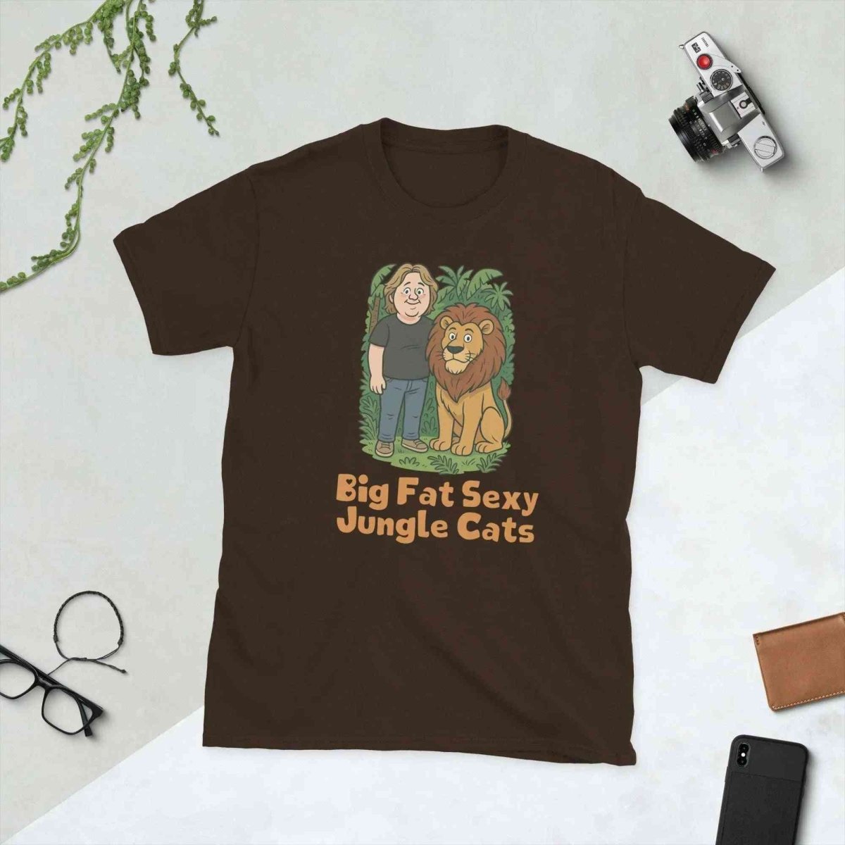 Lewis Capaldi Jungle Cats T-Shirt | Unisex Cotton Graphic Tee - Alcyone213k