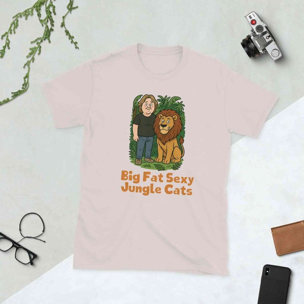 Lewis Capaldi Jungle Cats T-Shirt | Unisex Cotton Graphic Tee - Alcyone213k