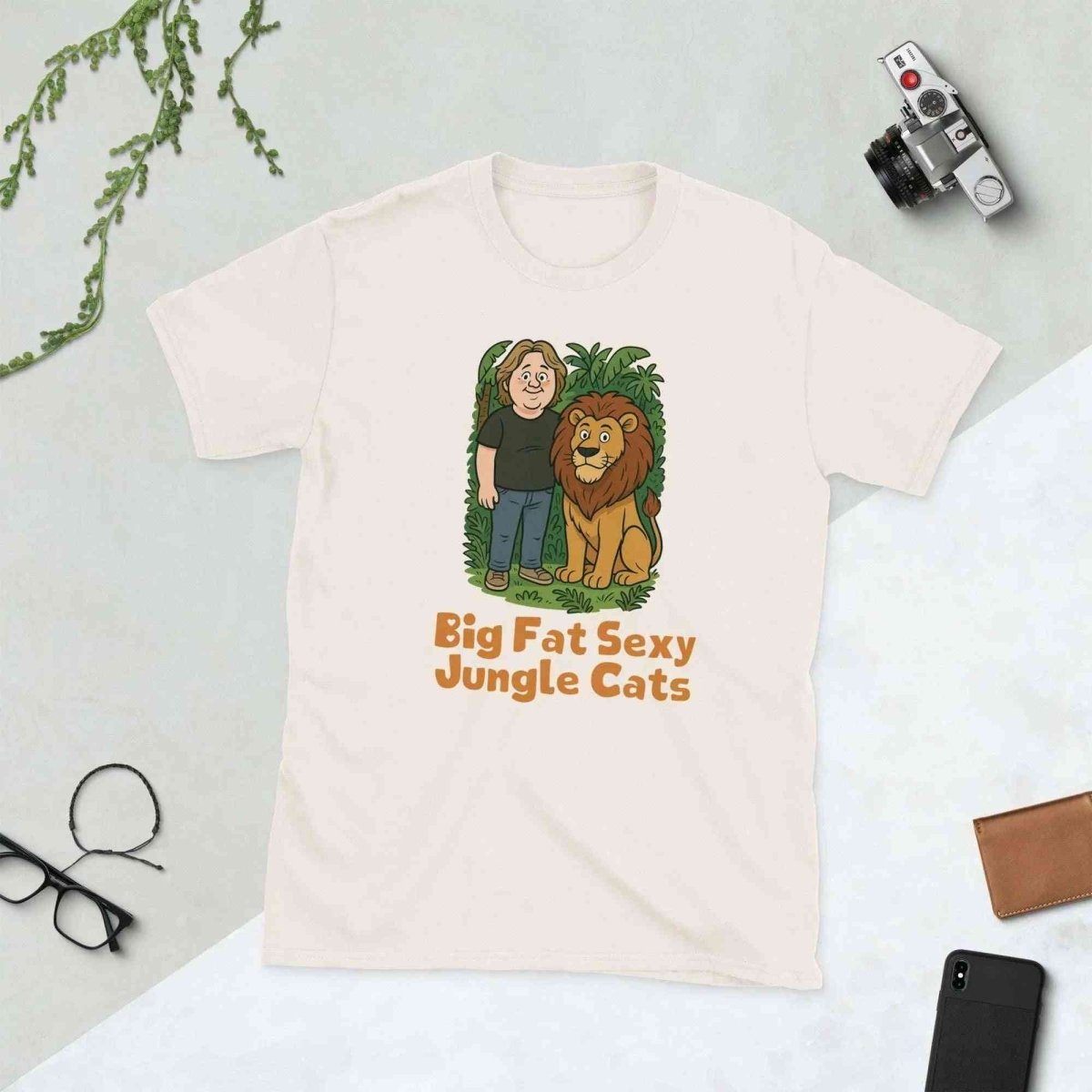 Lewis Capaldi Jungle Cats T-Shirt | Unisex Cotton Graphic Tee - Alcyone213k