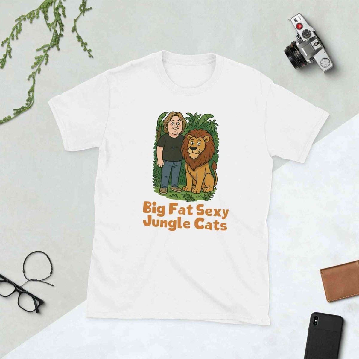 Lewis Capaldi Jungle Cats T-Shirt | Unisex Cotton Graphic Tee - Alcyone213k
