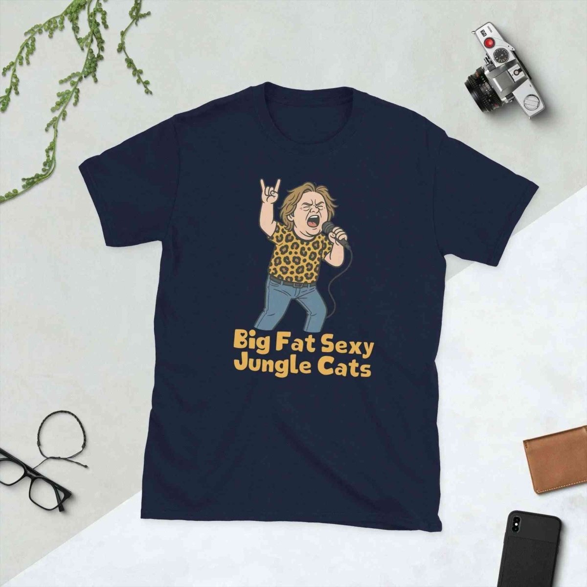 Lewis Capaldi Jungle Cats Cotton T-Shirt - Unisex Short-Sleeve - Alcyone213k